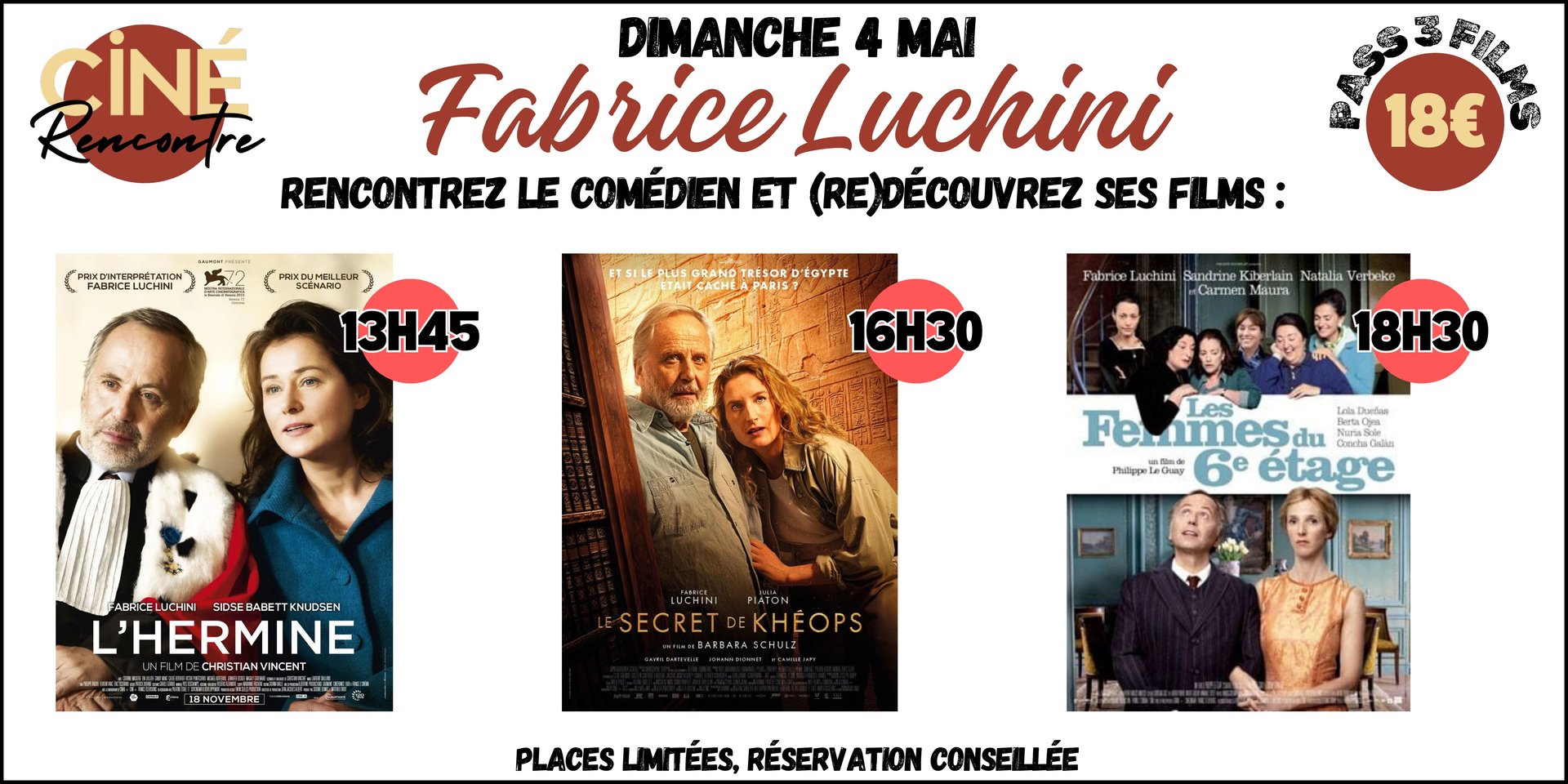 Rencontre Fabrice Luchini