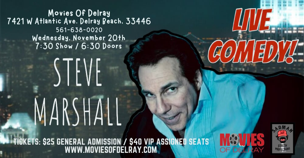 Live Comedy: Steve Marshall