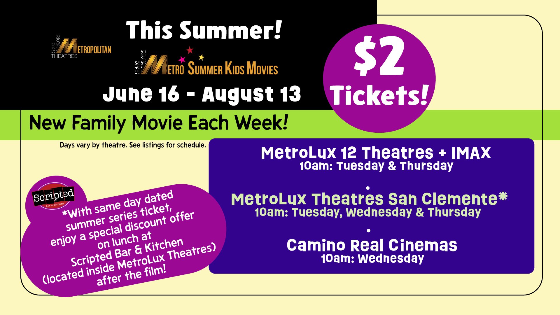 Metro Summer Kids Series
