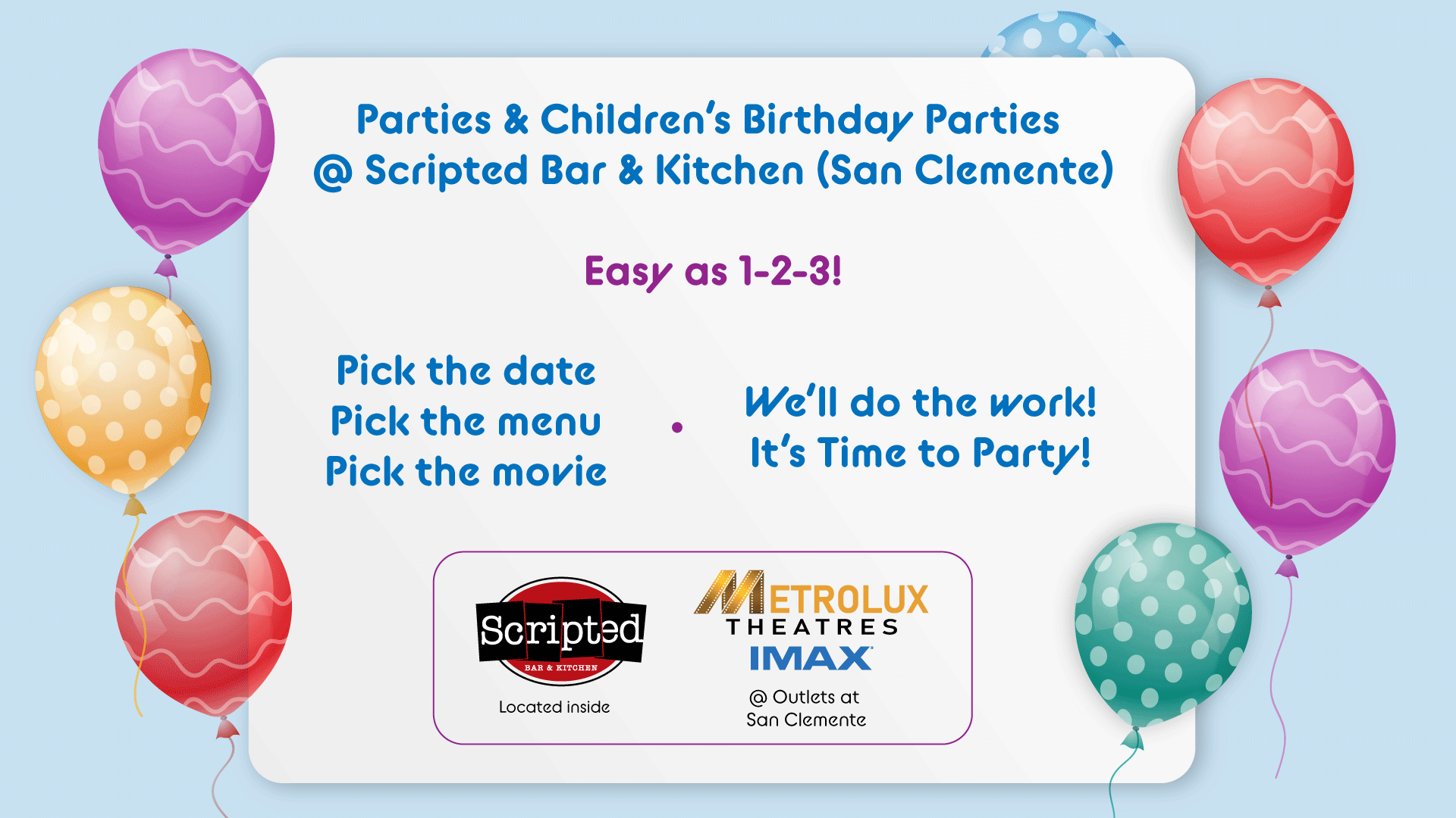Birthday Parties