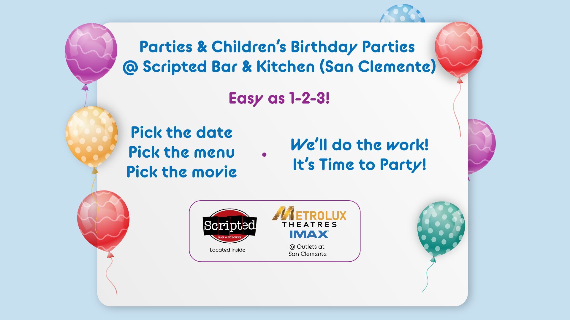 Birthday Parties