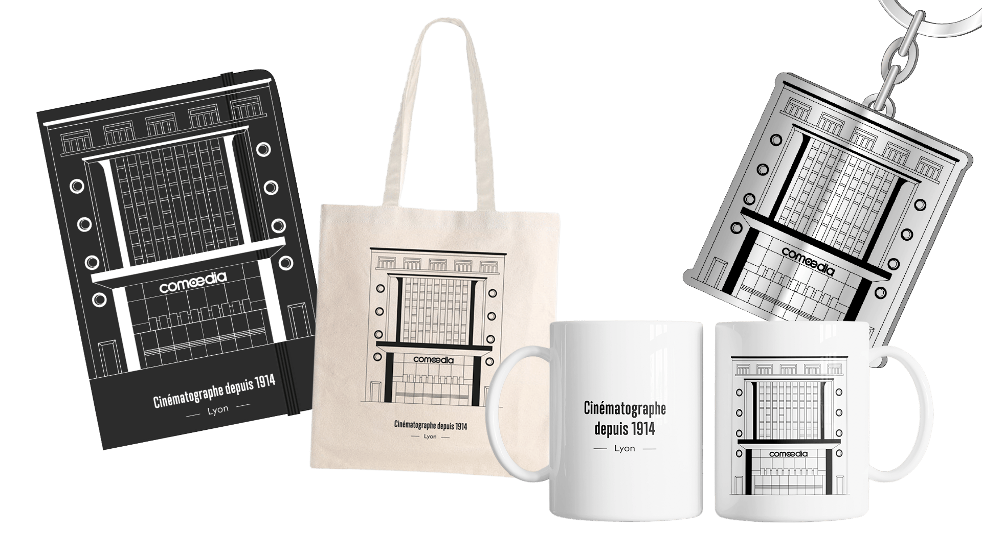 Merchandising du Comoedia