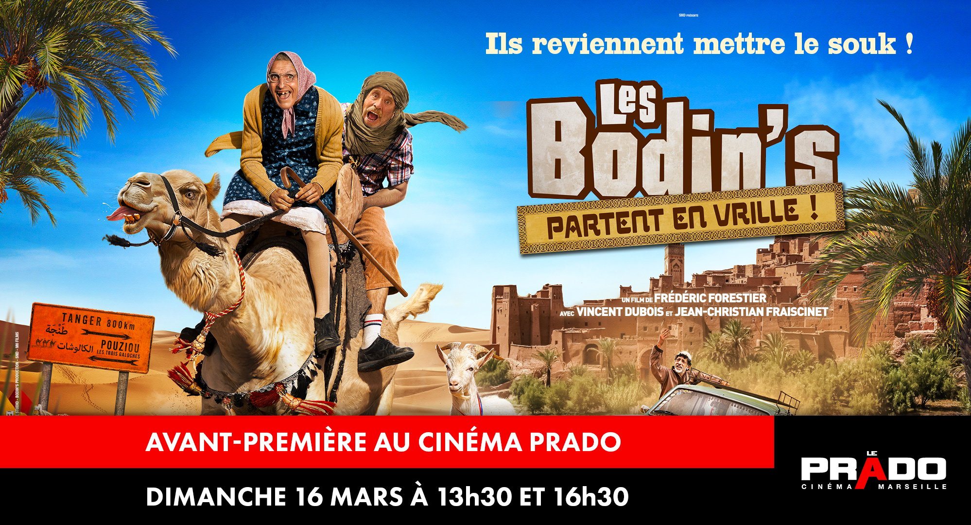 Avant-première du film "Les Bodin's partent en vrille"