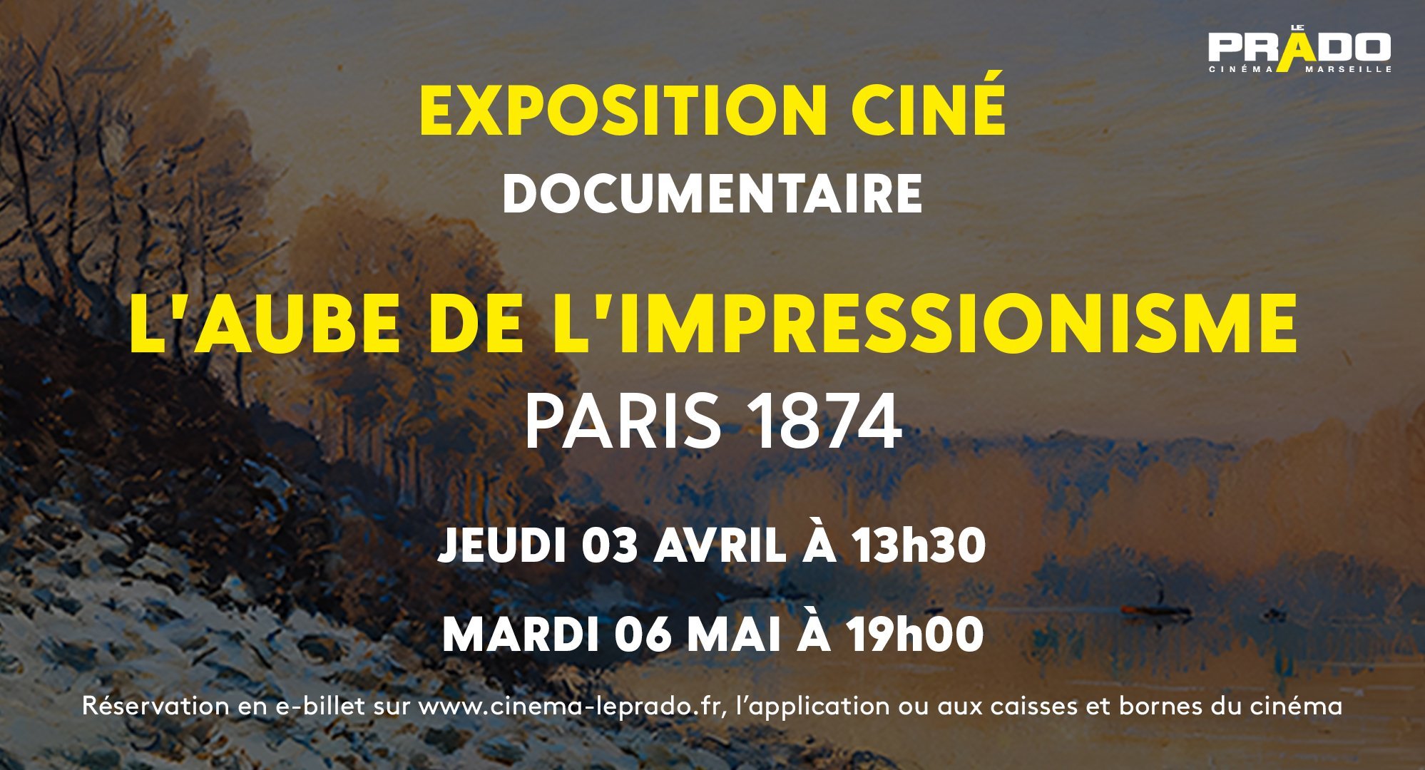 Exposition Ciné : L'Aube de l'Impressionisme - Paris 1874