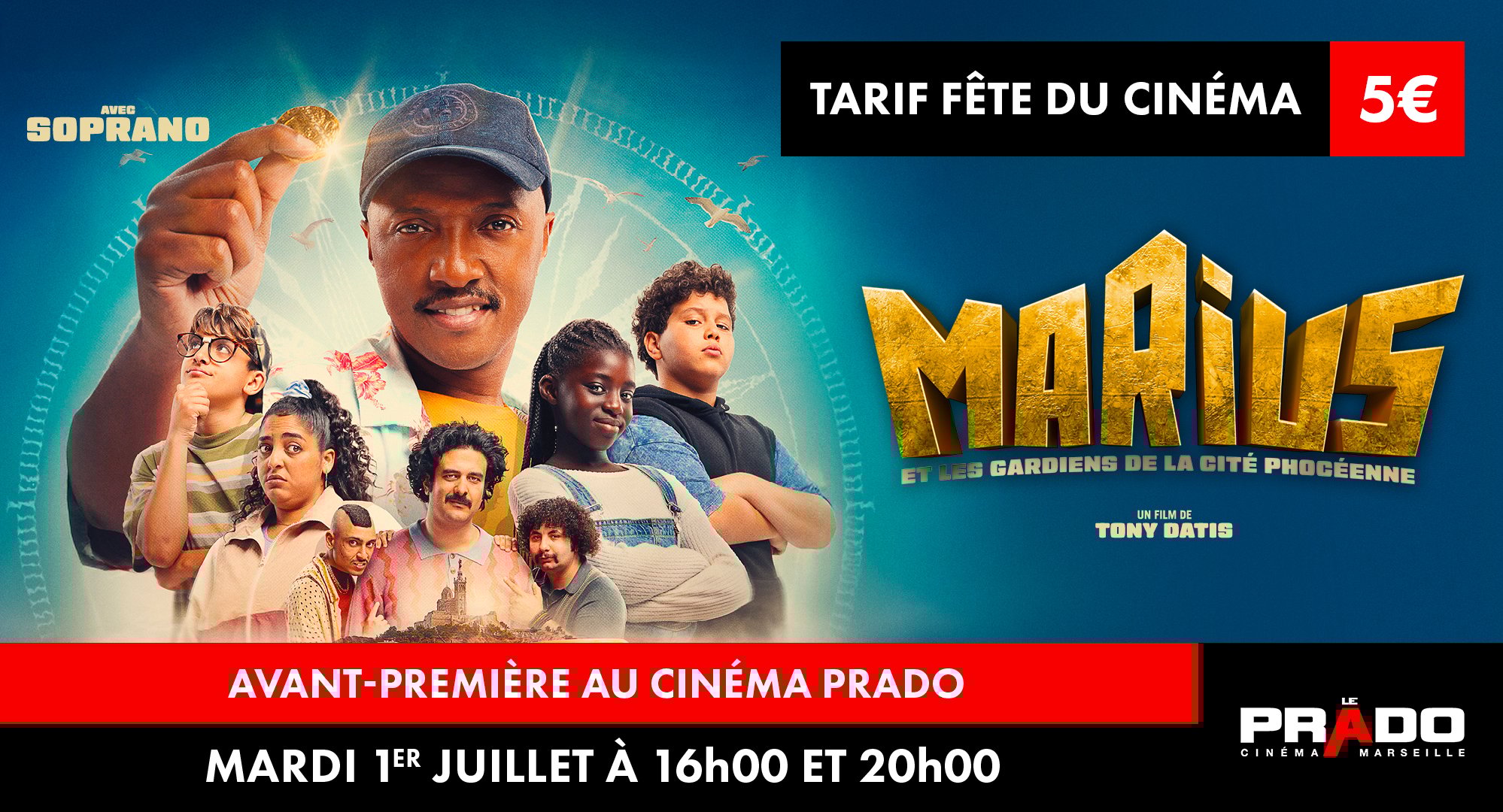 Avant-première du film "Marius et les Gardiens de la Cité Phocéenne"