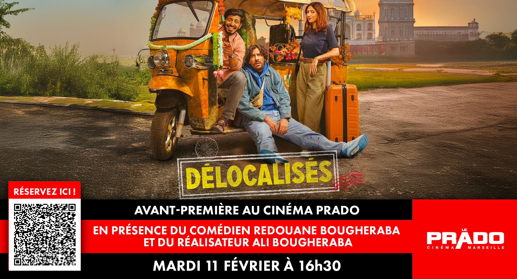 Avant-première du film "Délocalisés" en présence du comédien Redouane Bougheraba et du réalisateur Ali Bougheraba !