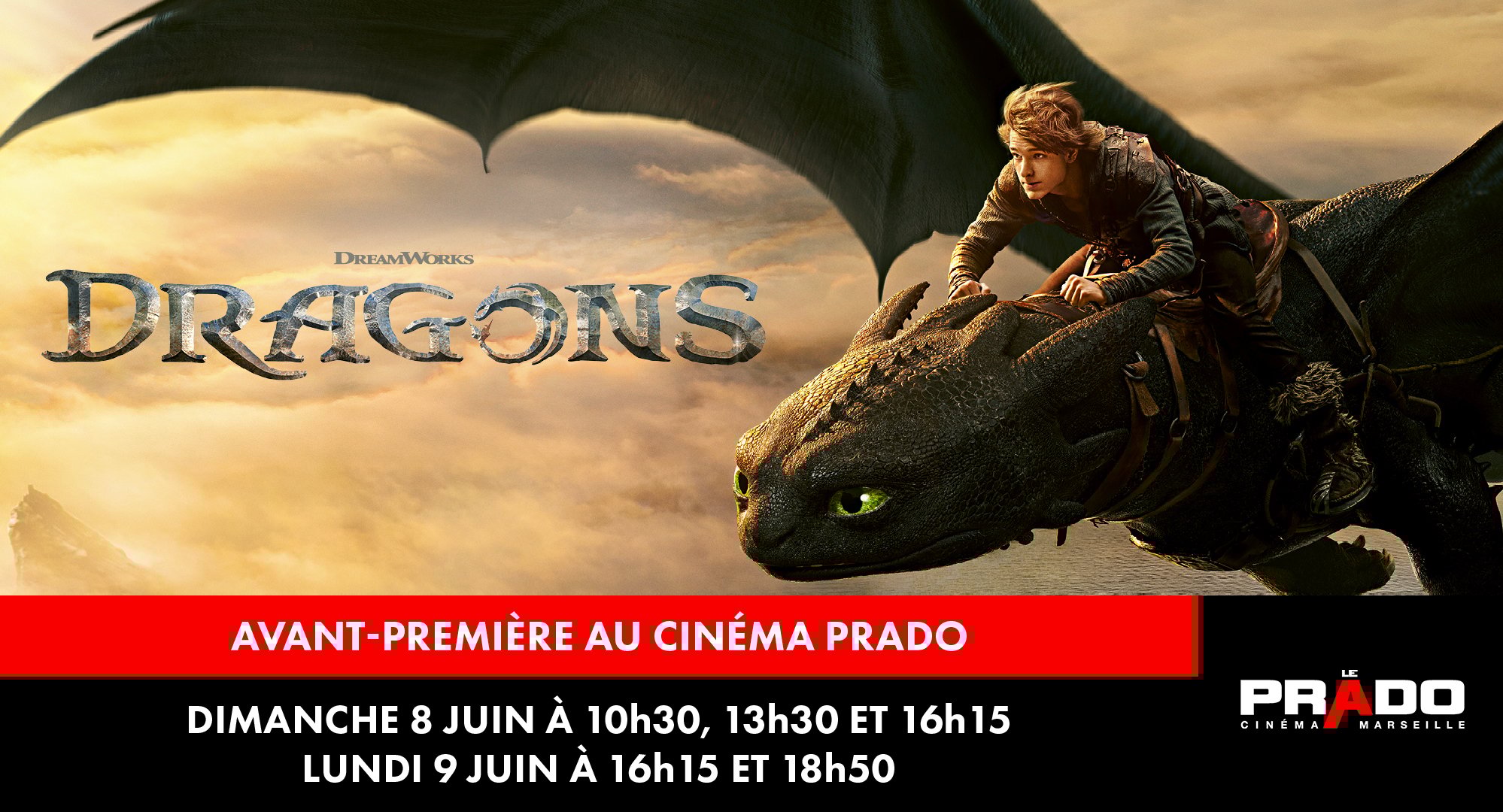 Avant-première du film "Dragons"
