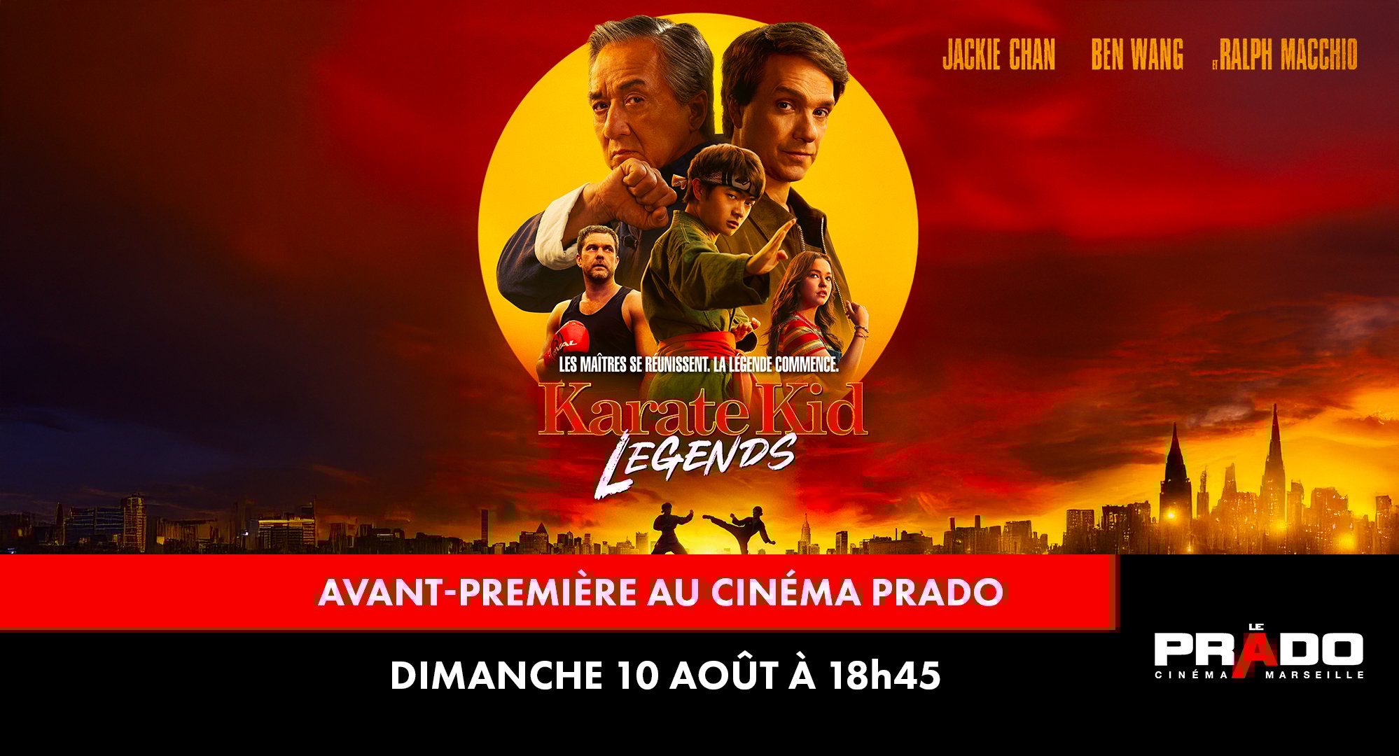 Avant-première du film "Karaté Kid : Legends"