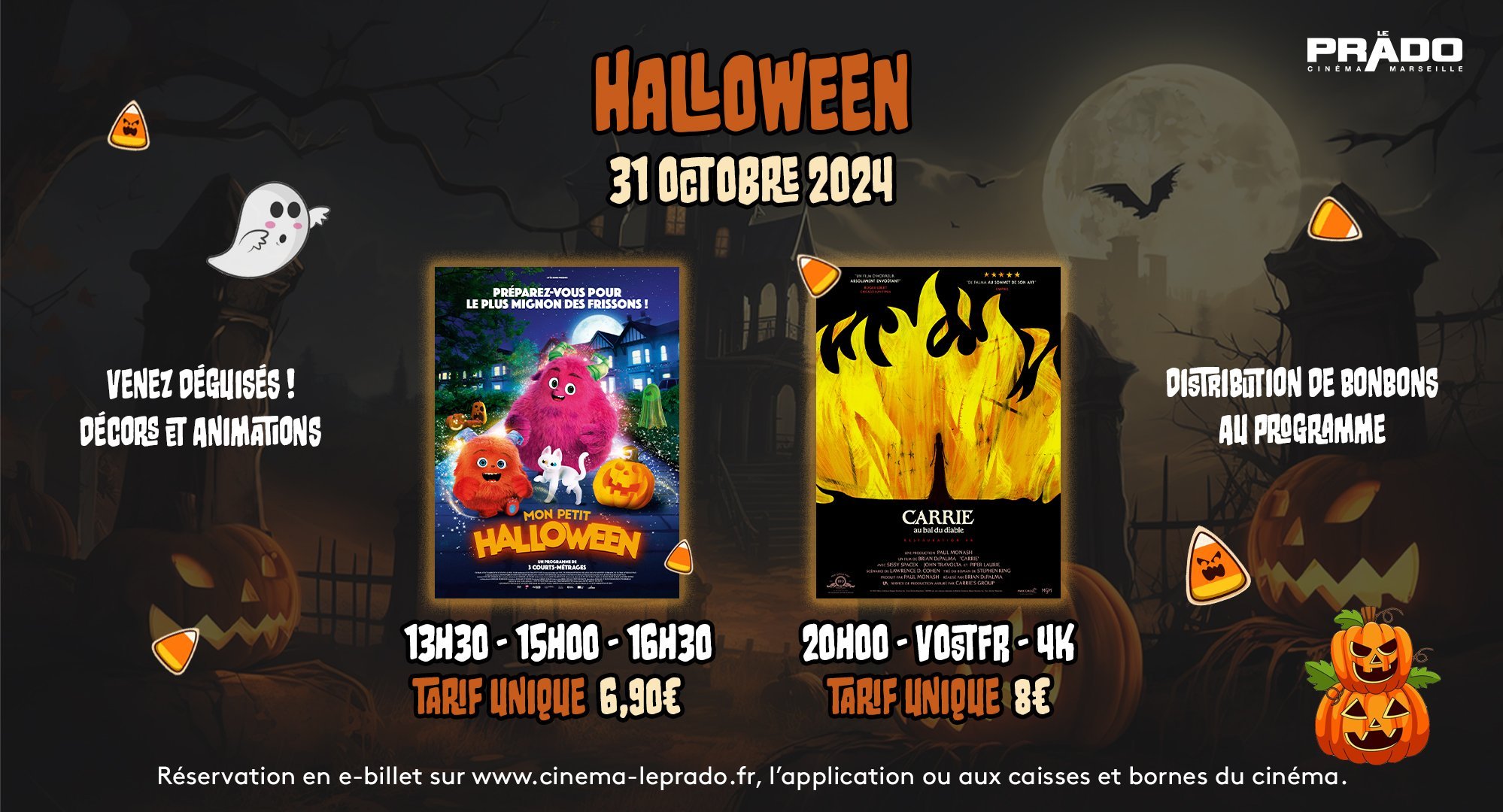 Halloween au Cinéma Prado !