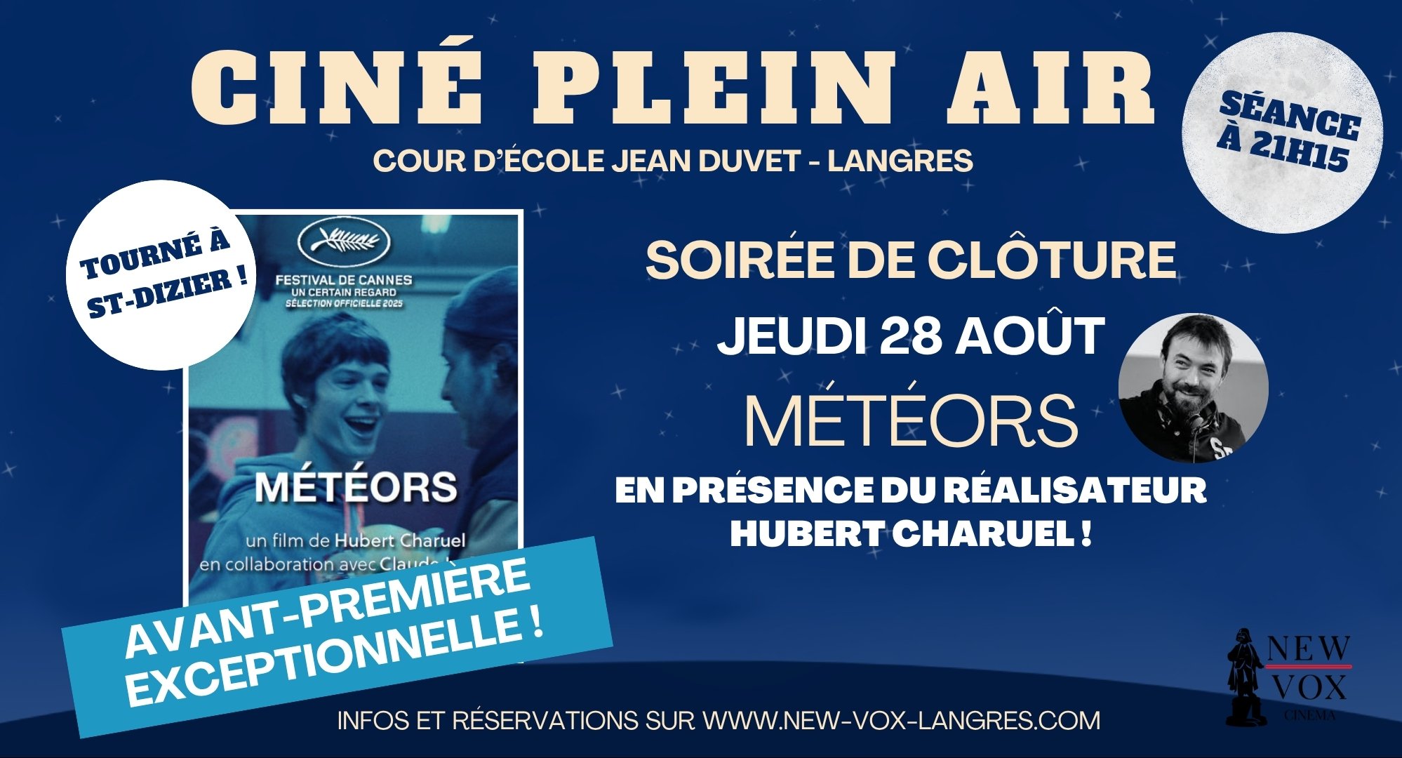 Ciné Plein Air 'Météors' 