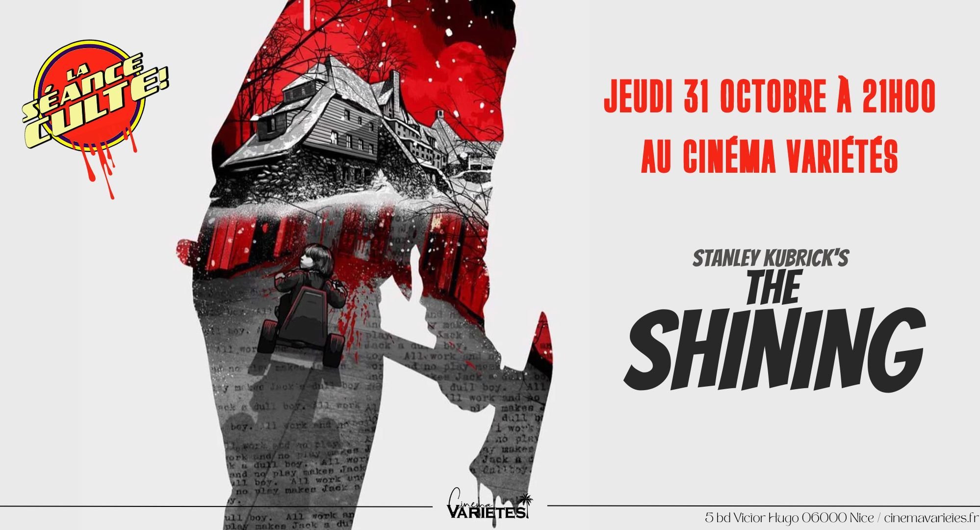 La Séance Culte Halloween : Shining en VOstfr !