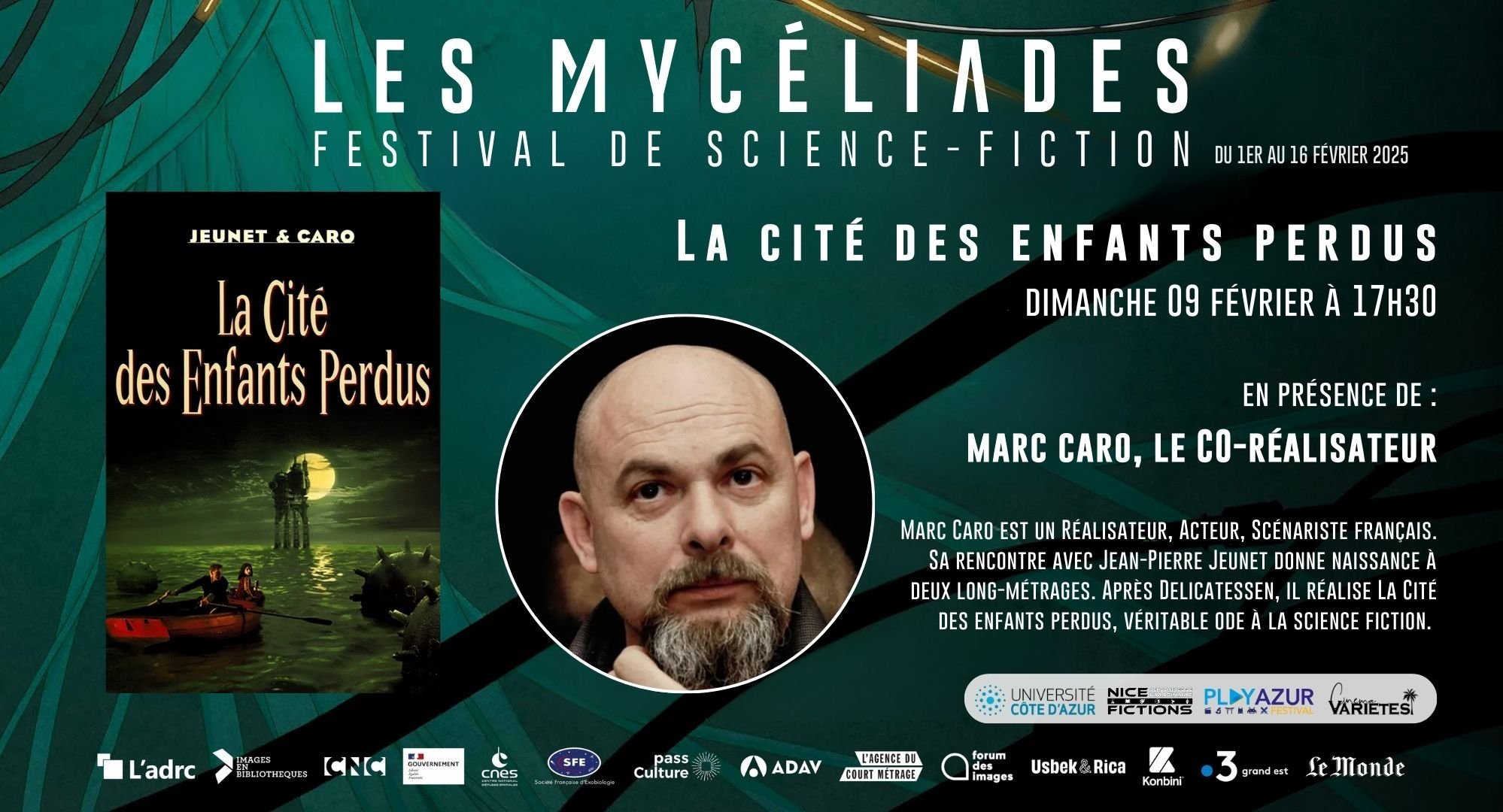 Les Mycéliades : La Cité des enfants perdus en présence de Marc Caro