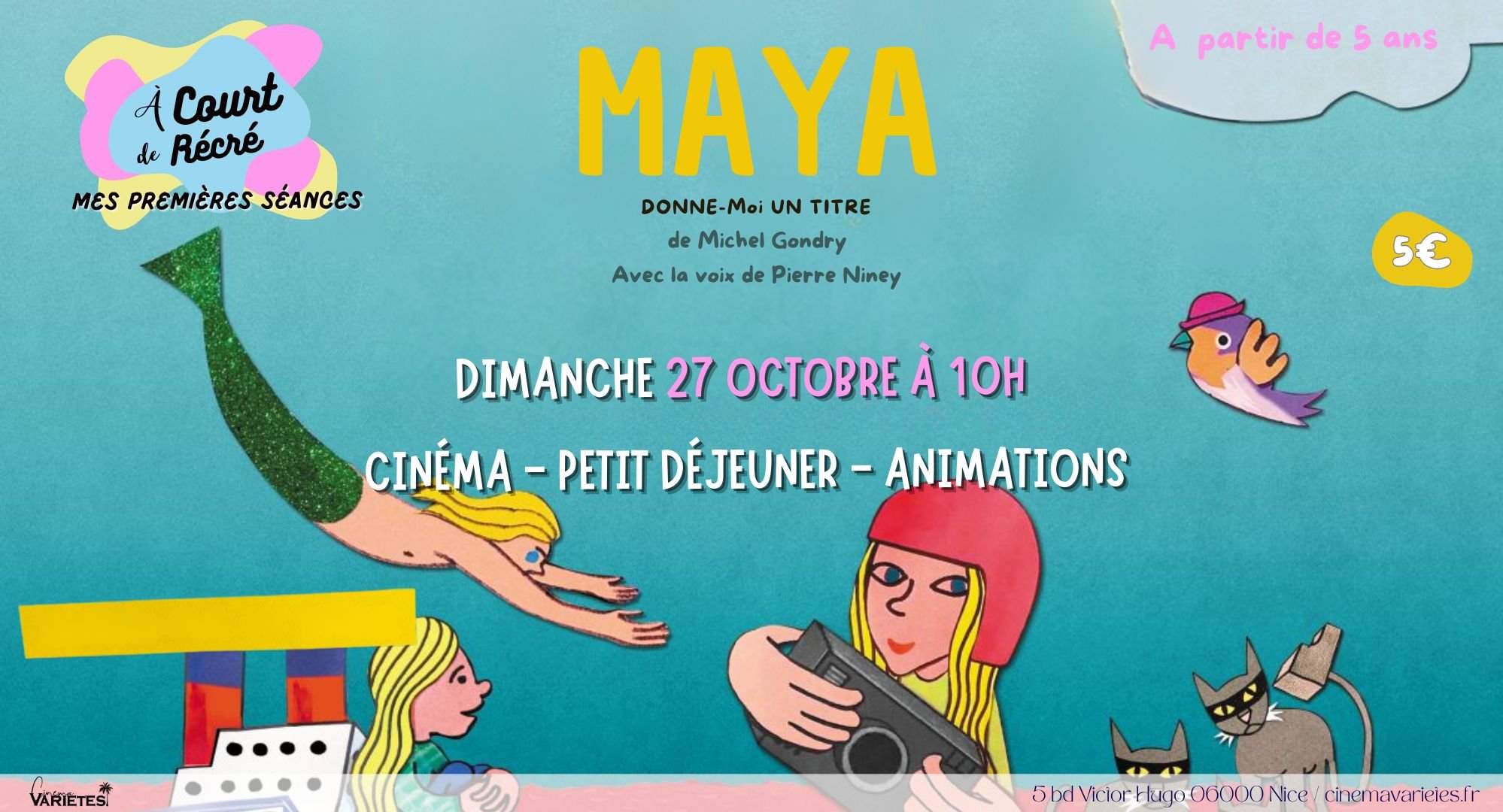 À Court de Récré : "Maya donne-moi un titre" de Michel Gondry