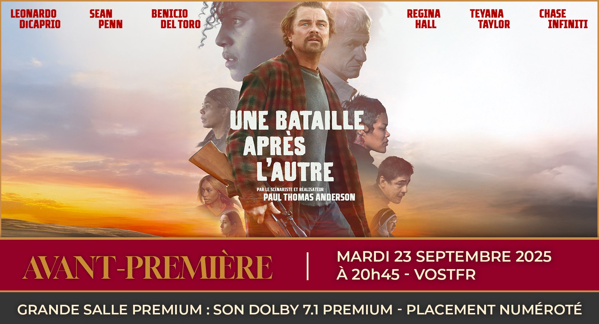 Avant-première du film "Une bataille après l'autre"
