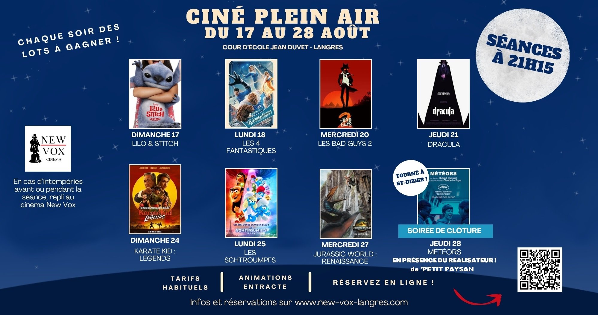 Ciné Plein Air ( Cour école Jean Duvet )