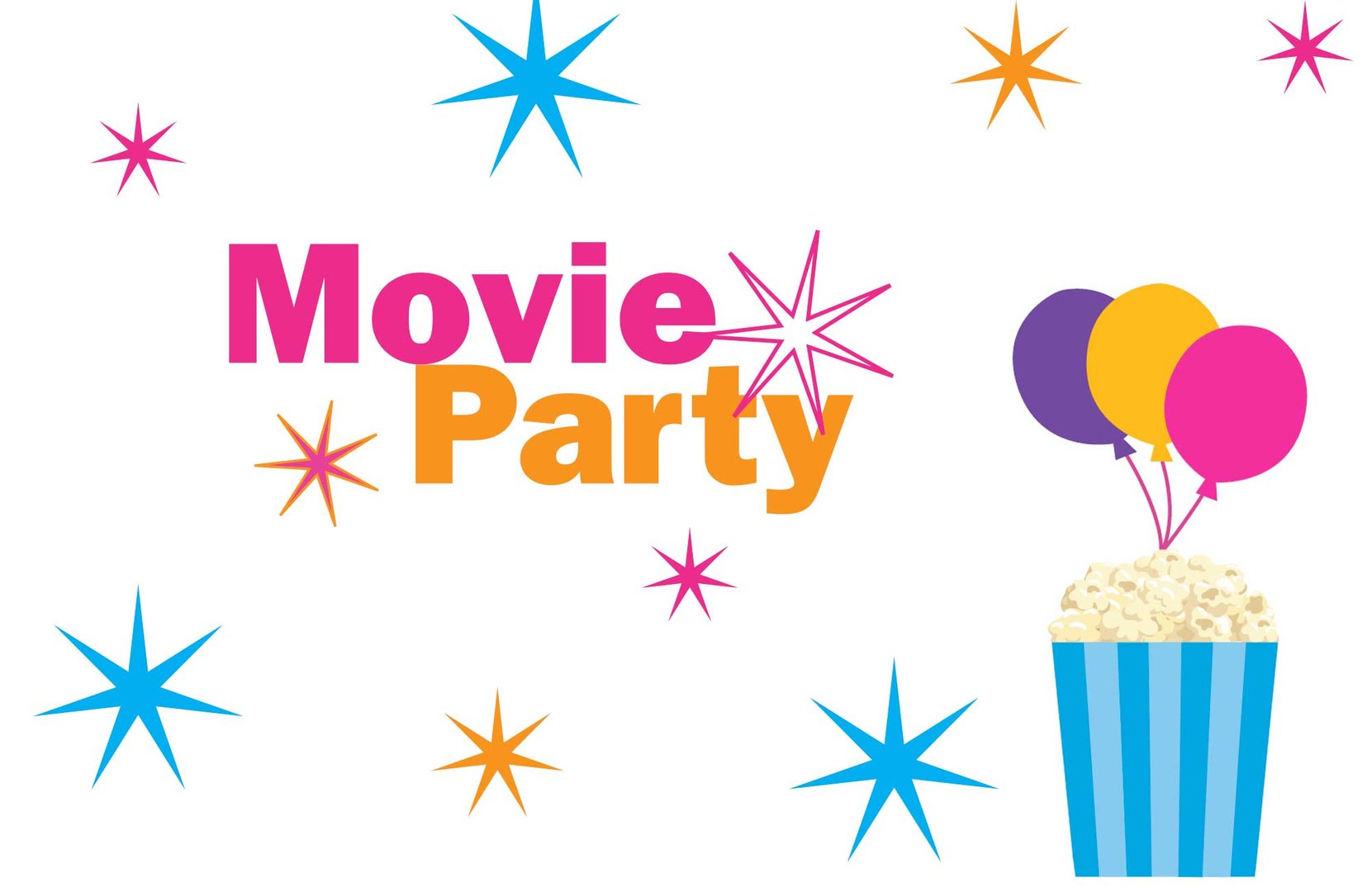 Movie Party Invite