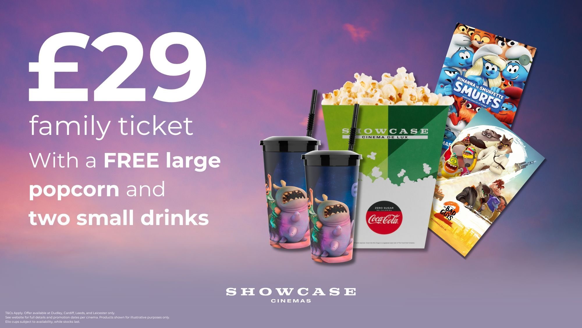 Summer Holidays £29 Family Ticket Offer