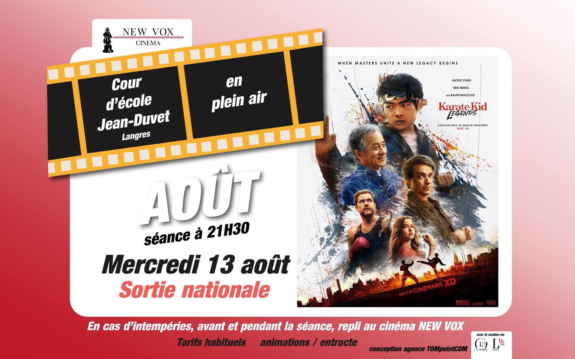 Ciné Plein Air 'Karaté Kids : Legends'