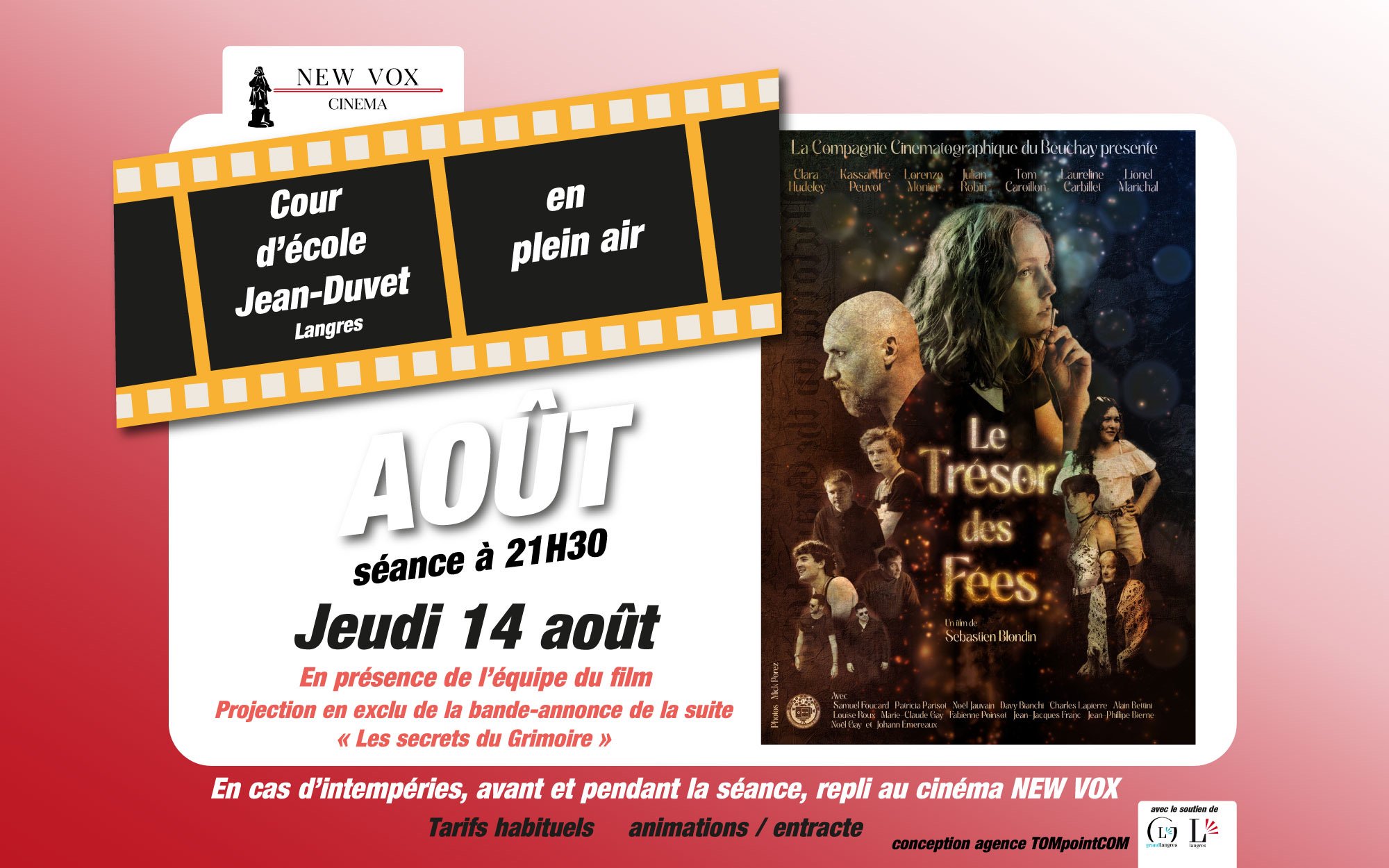 Ciné Plein Air 'Le Trésor des Fées'