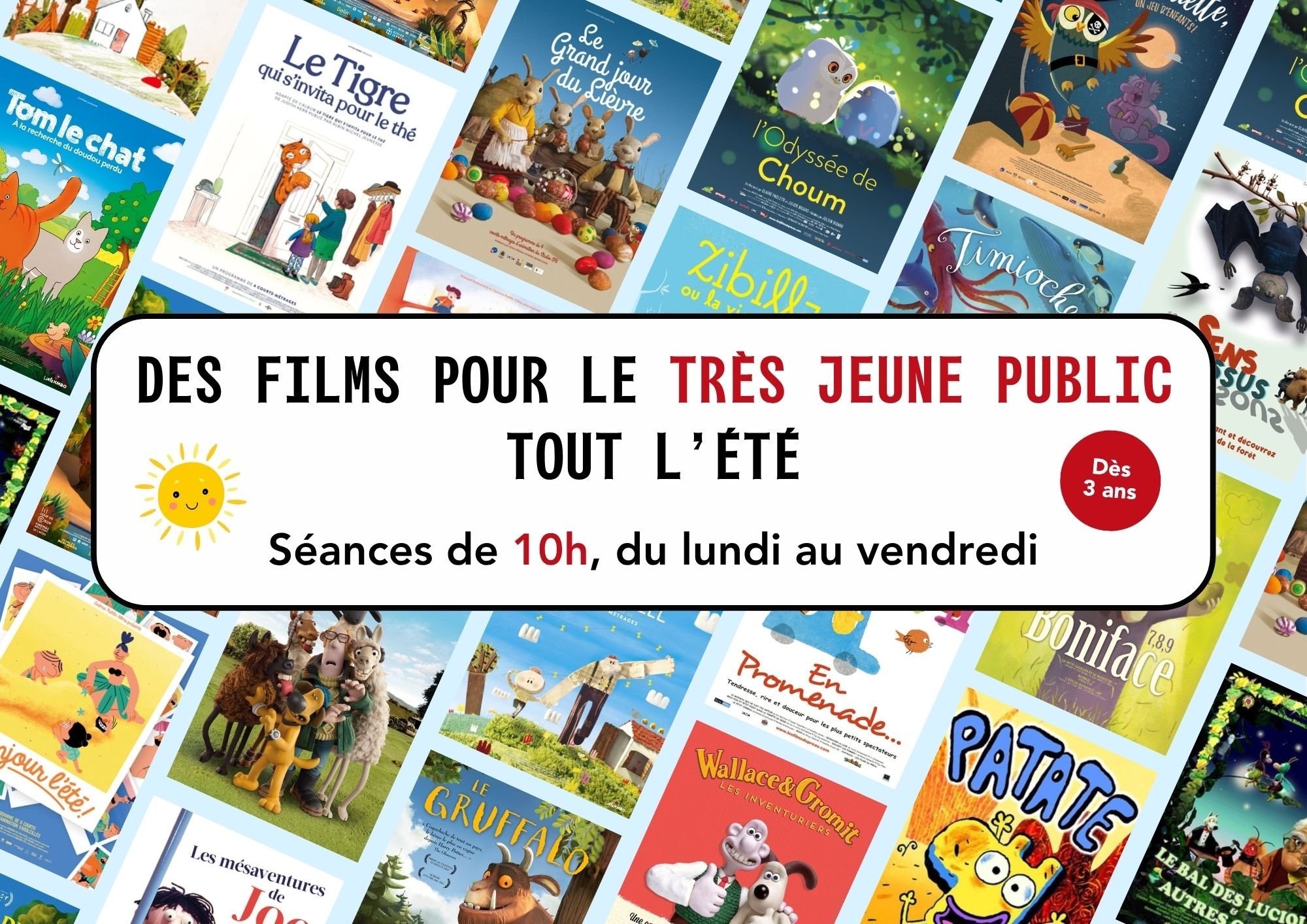Des films pour le très jeune public | Tout l'été