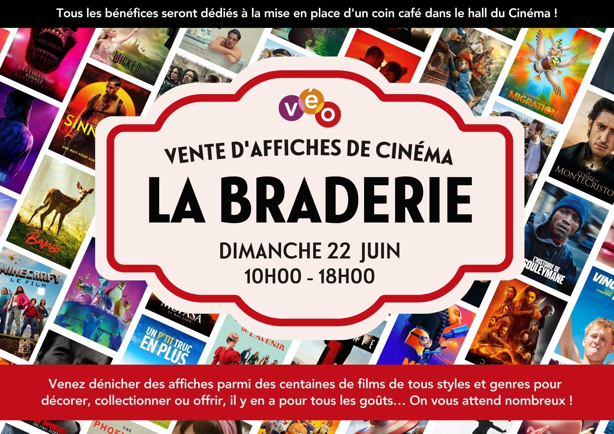 La Braderie • Vente d'affiches de cinéma