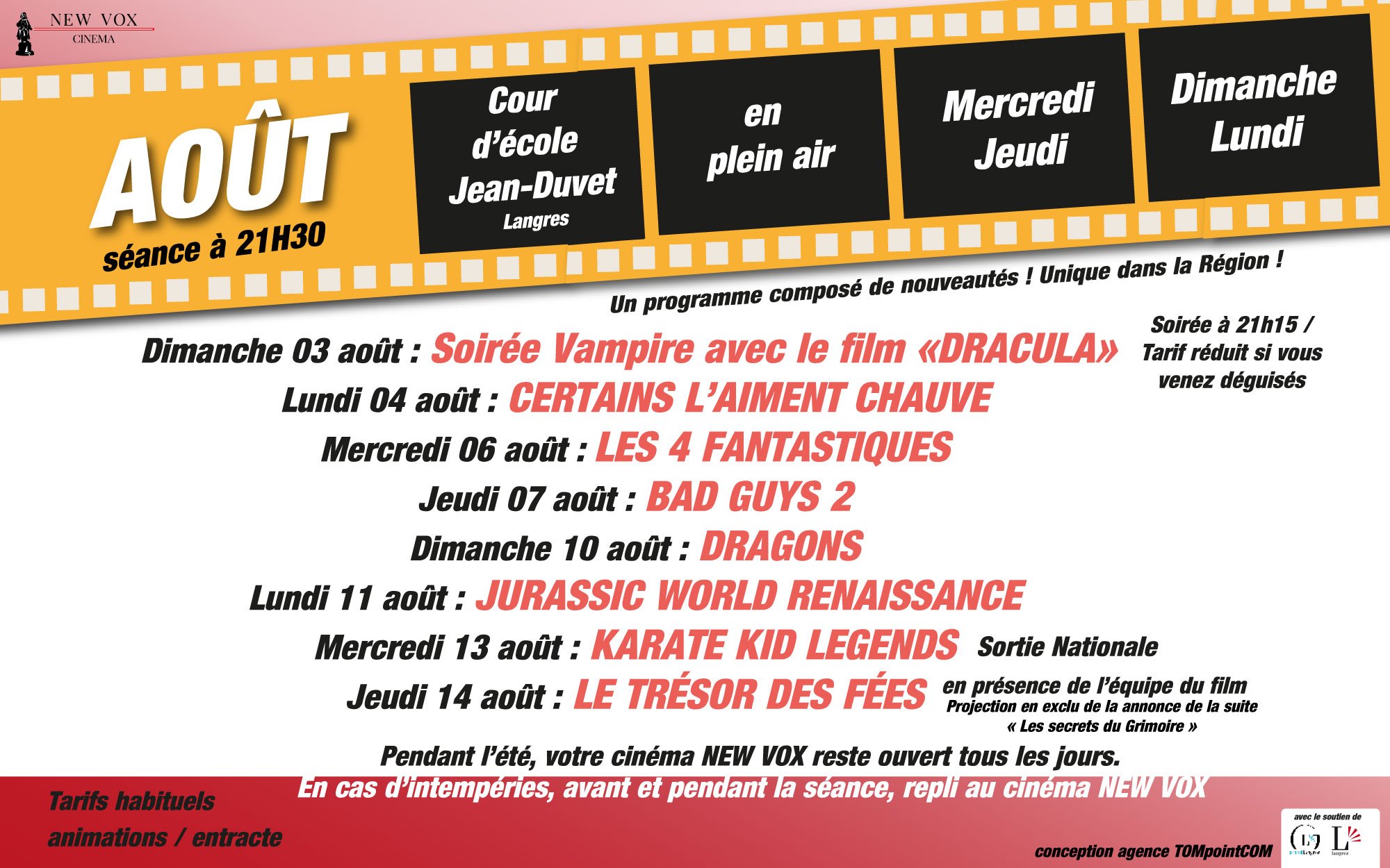 Ciné Plein Air ( Cour école Jean Duvet )