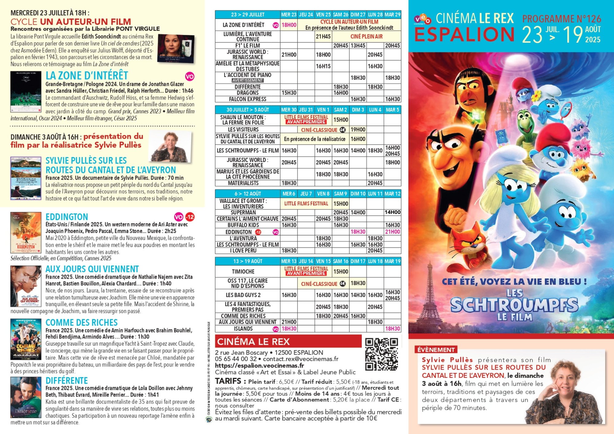 Programme page 2