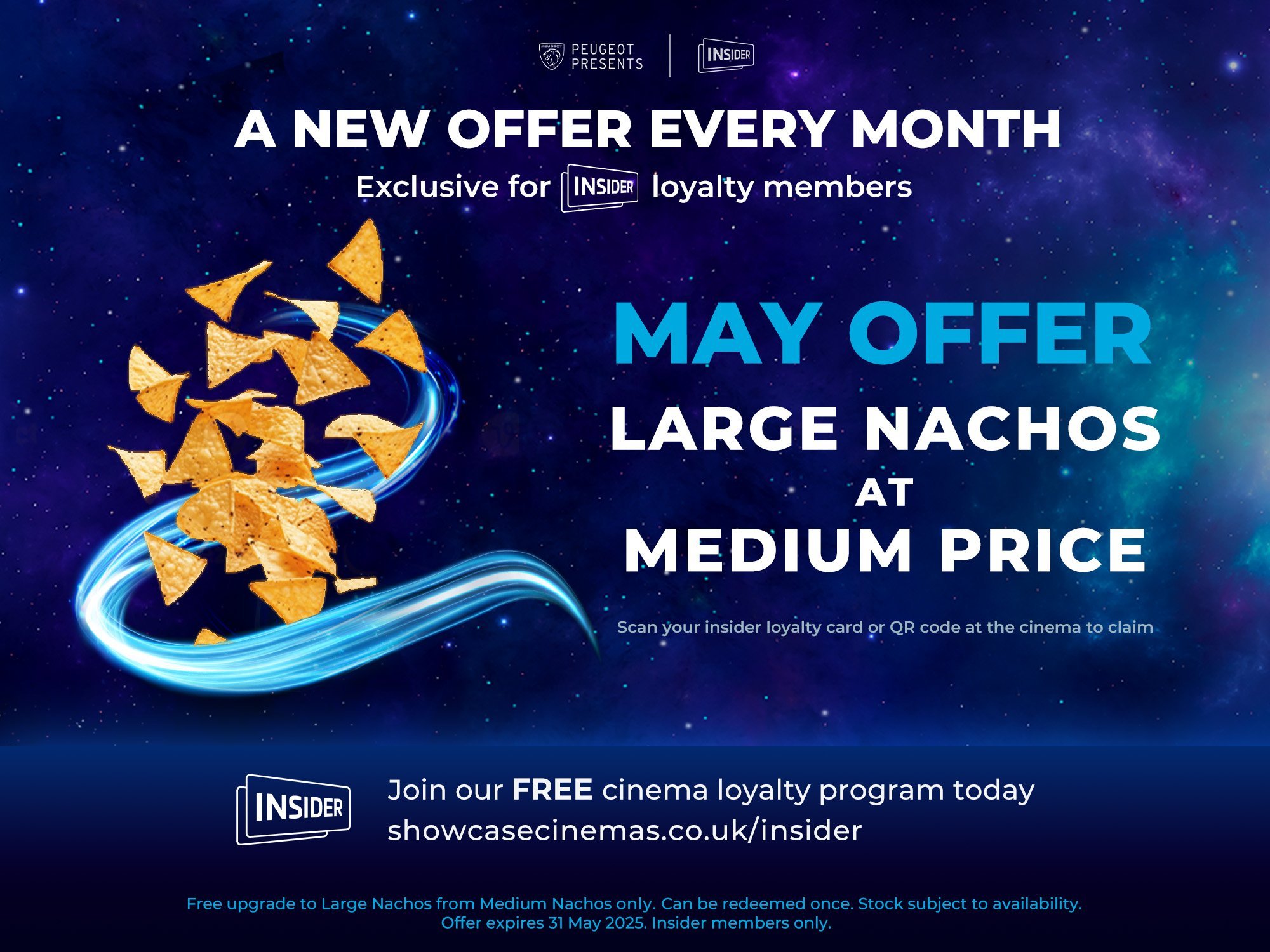 Enjoy our new refreshment offer each month, with Insider