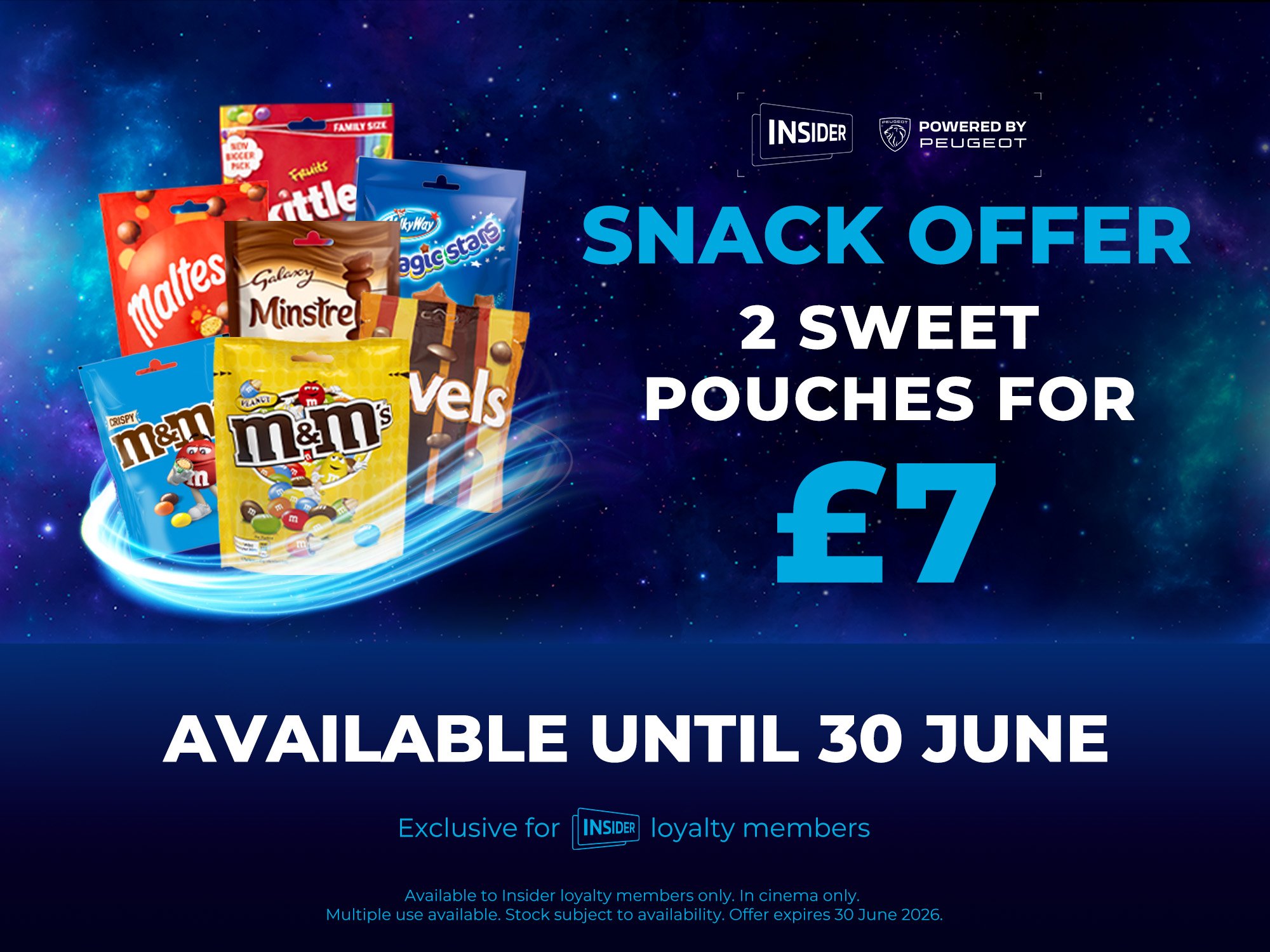 Insider Exclusive - 2 sweet pouches for £7