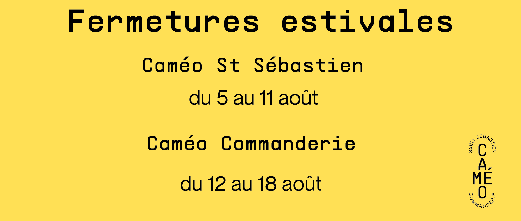Fermeture