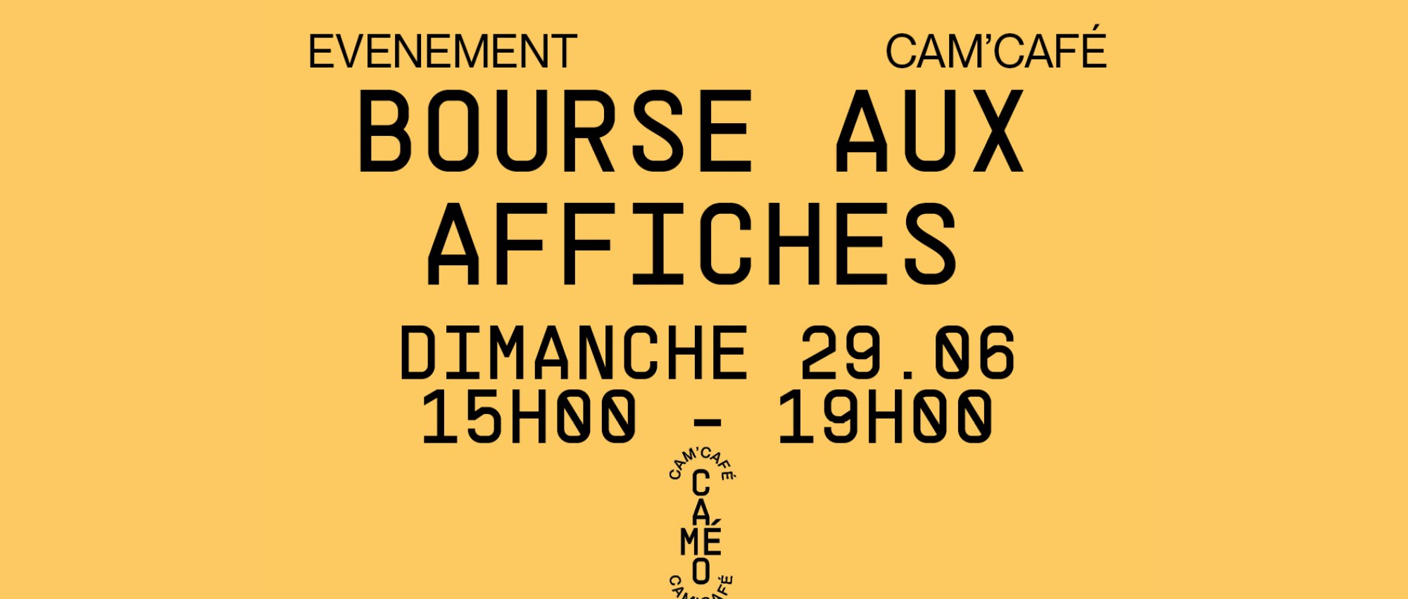 Vente d'affiche