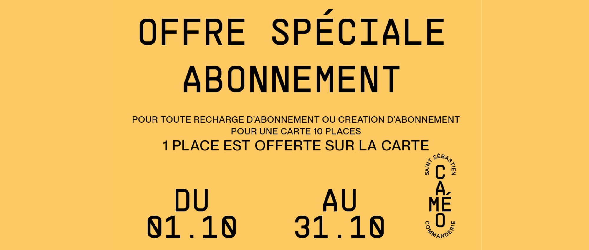 Offre abonnement