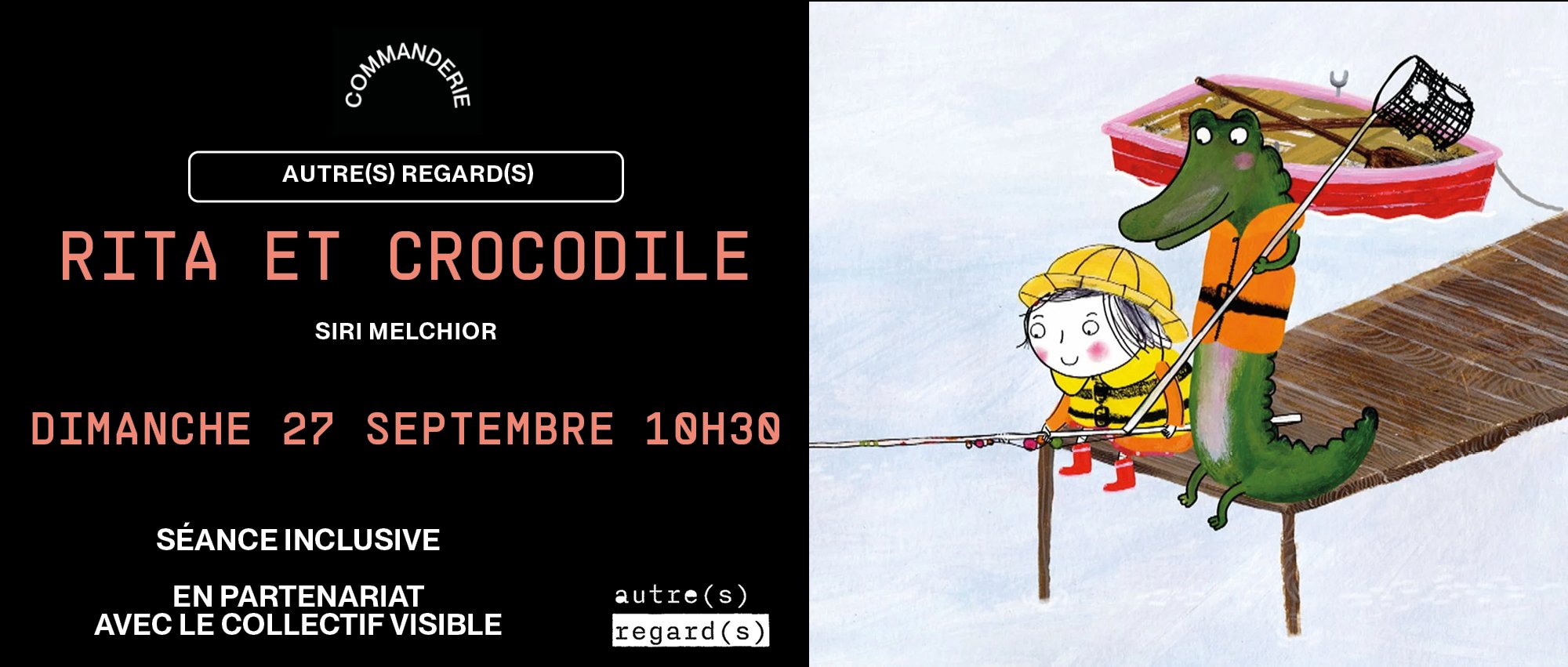 Rita et crocodile