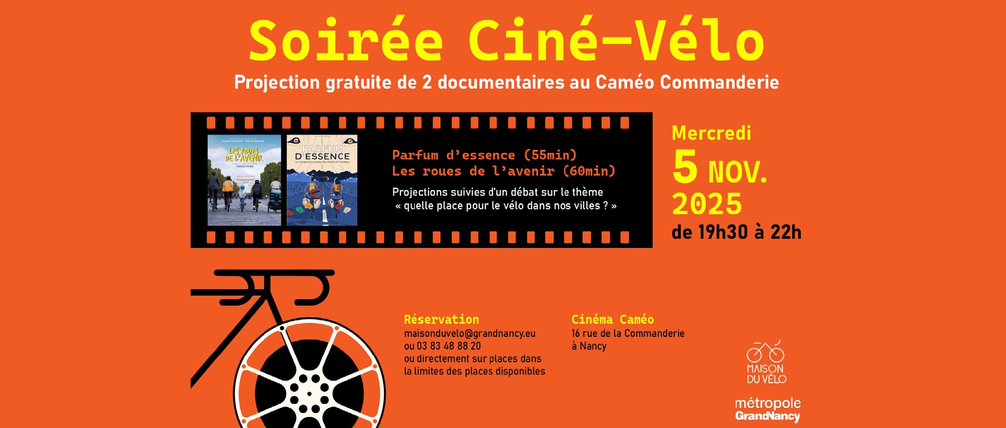 Soirée ciné vélo