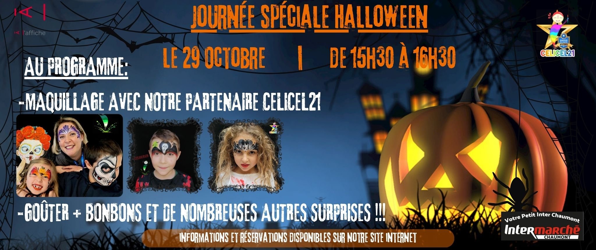 Séances spéciale Halloween 