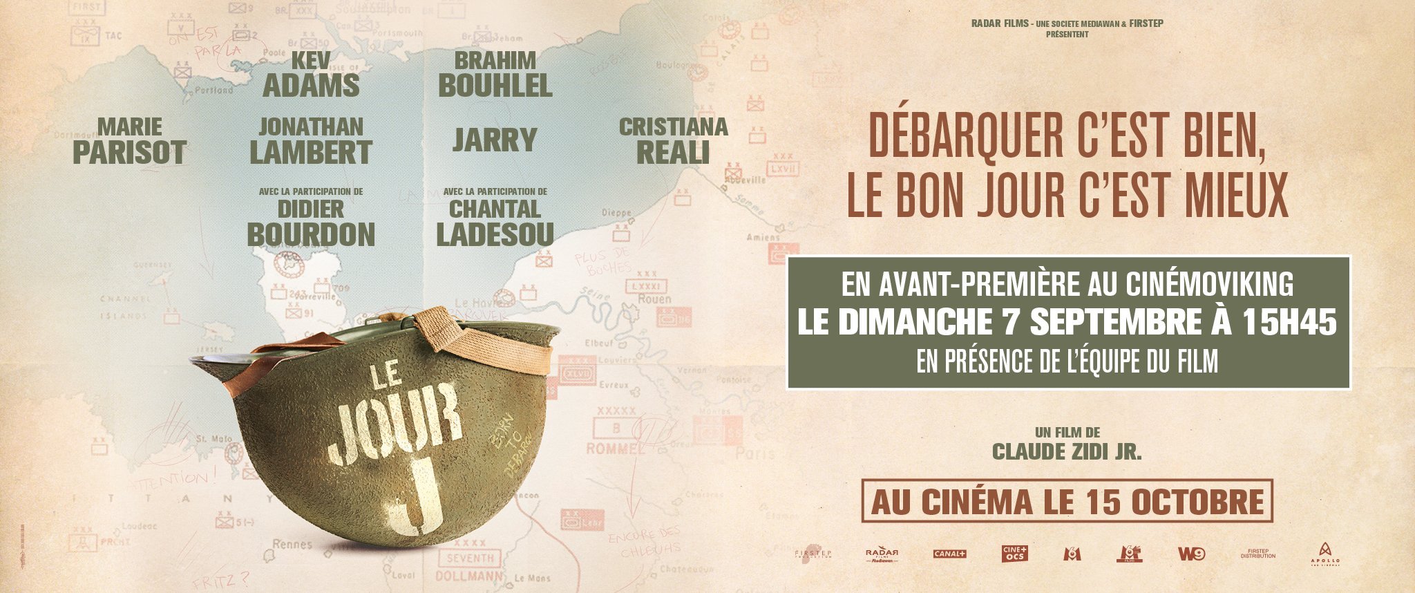 AVANT-PREMIERE DU FILM "LE JOUR J" EN PRESENCE DE KEV ADAMS ET DU REALISATEUR CLAUDE ZIDI JR