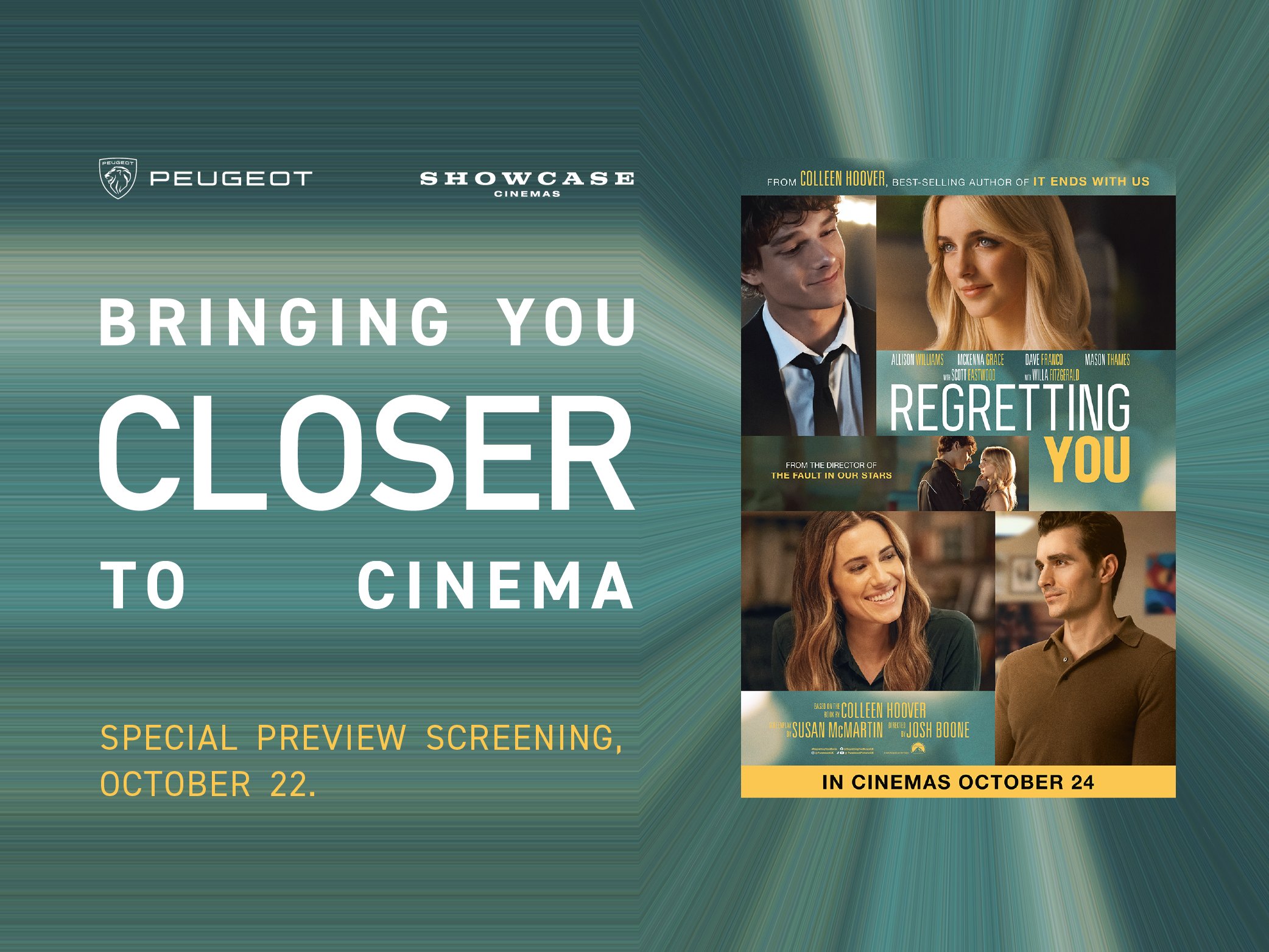 Bringing you closer to cinema. 