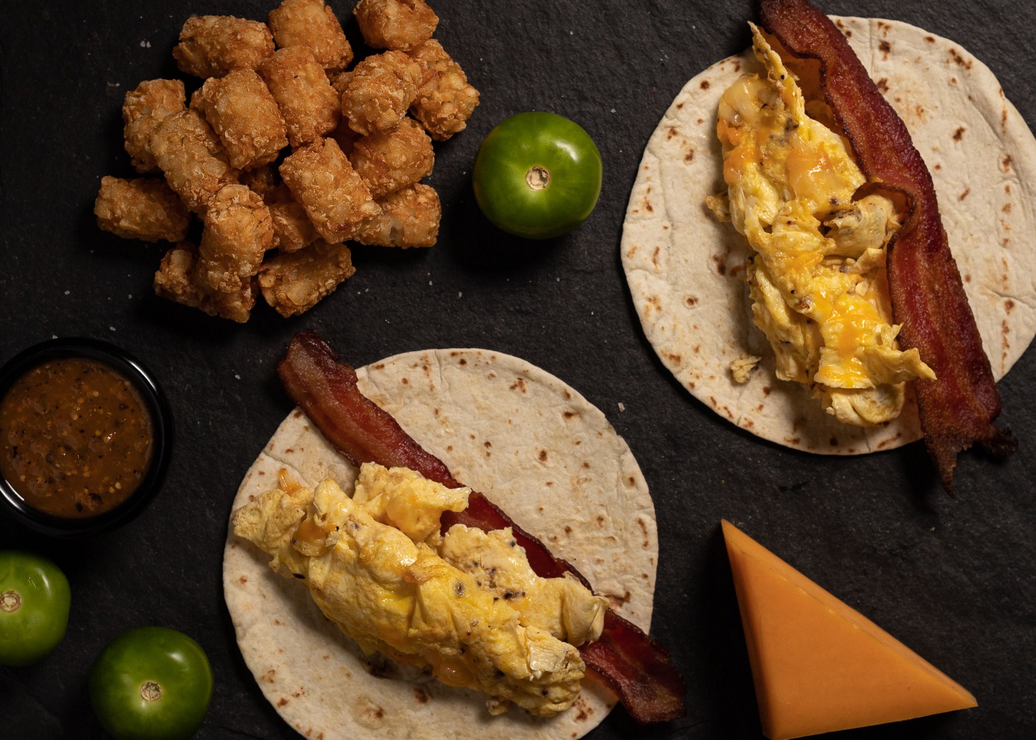 Bacon Breakfast Tacos