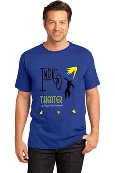 Indigo Theater T-shirt Royal Blue