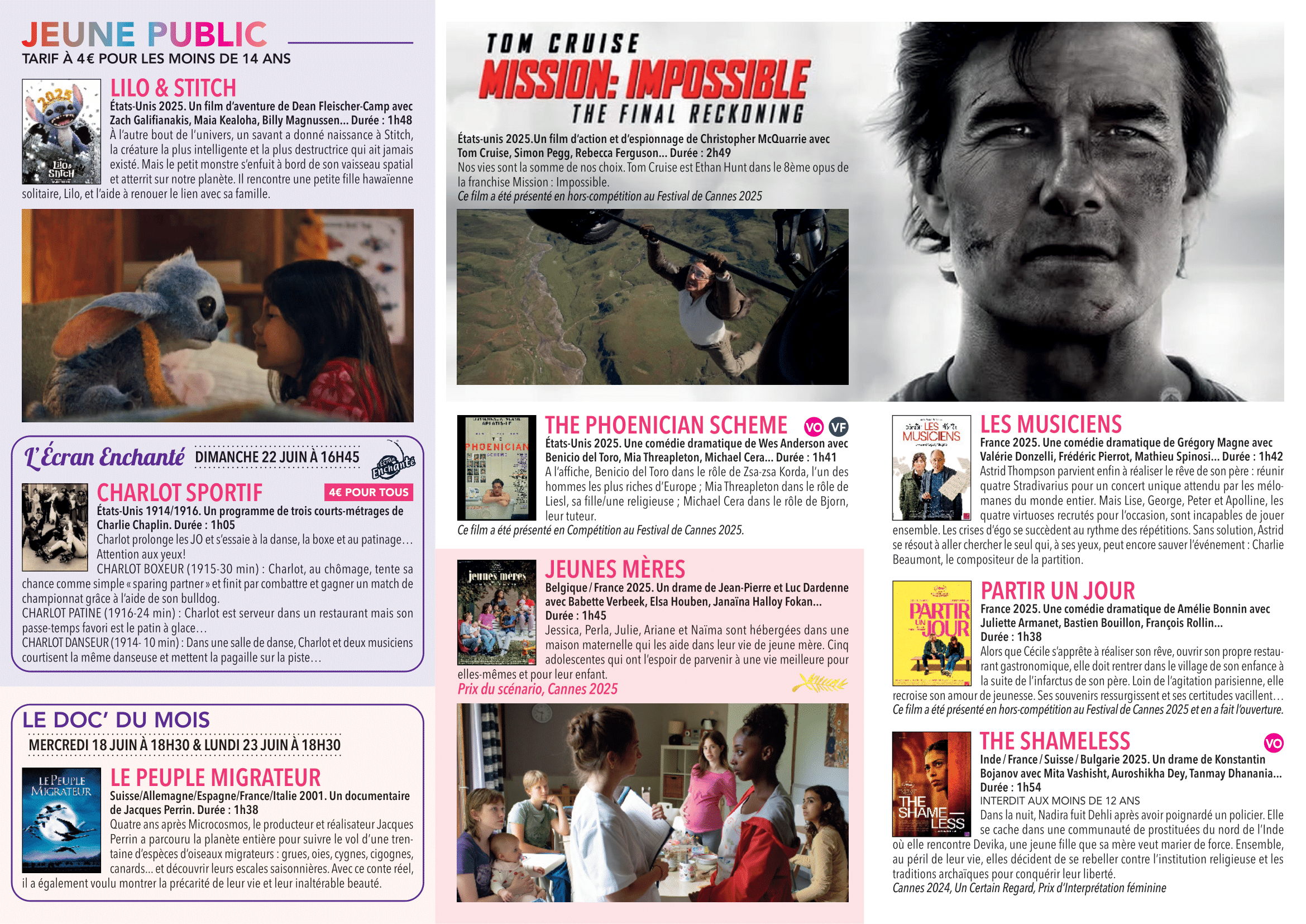 Programme page 2