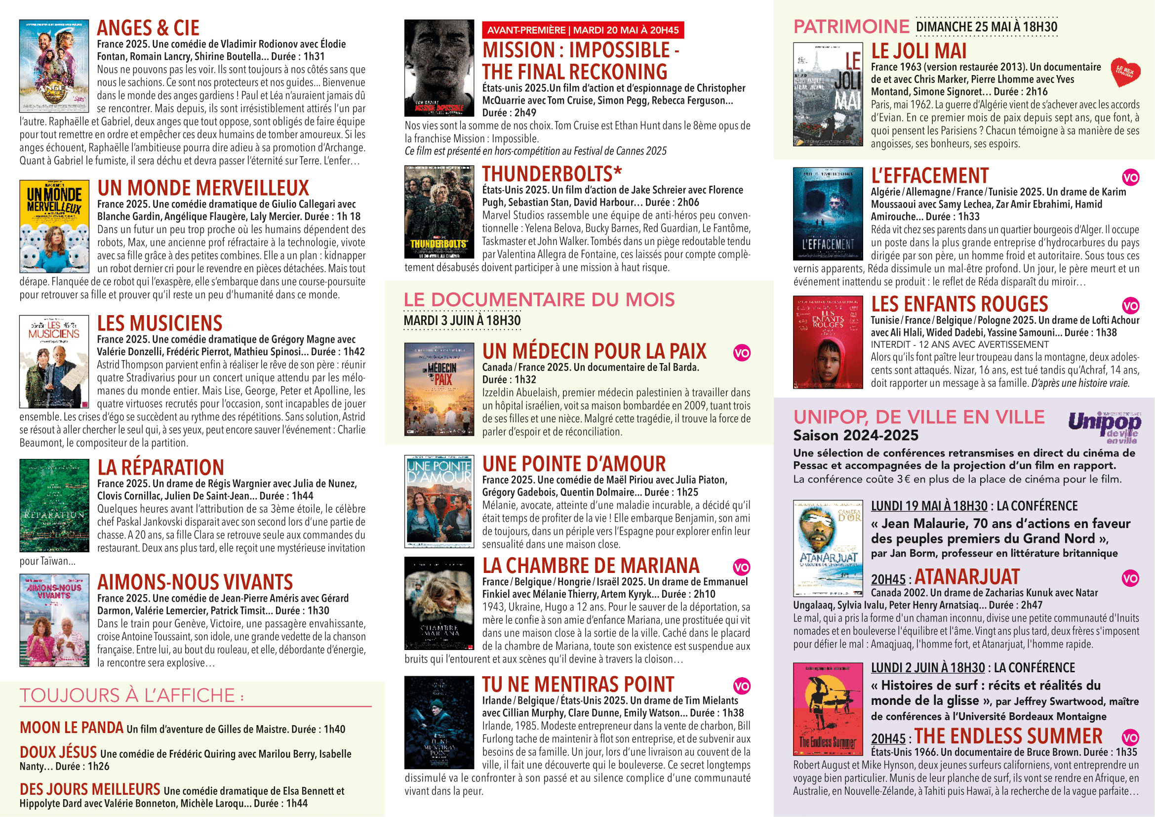 Programme page 2