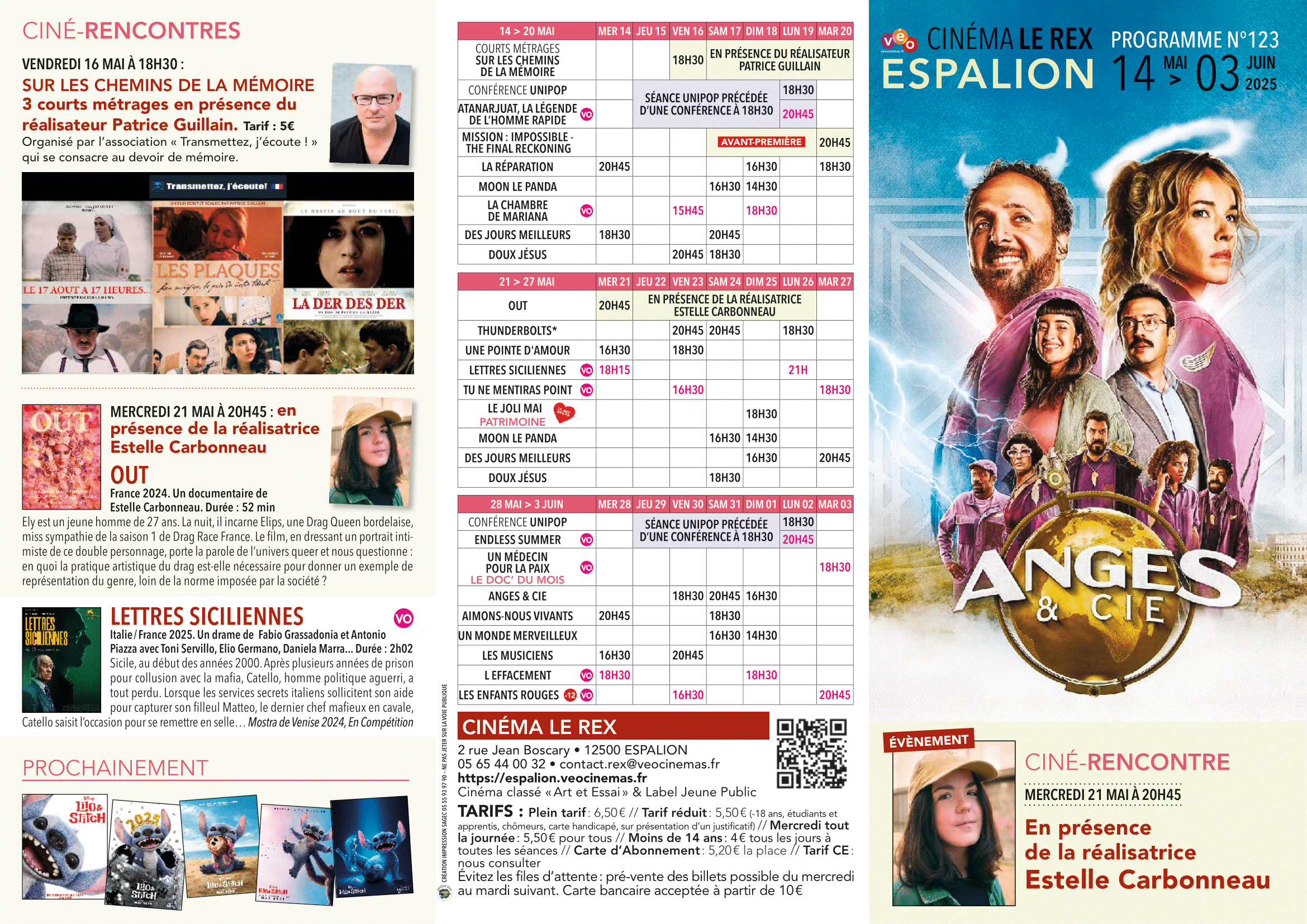 Programme page 1