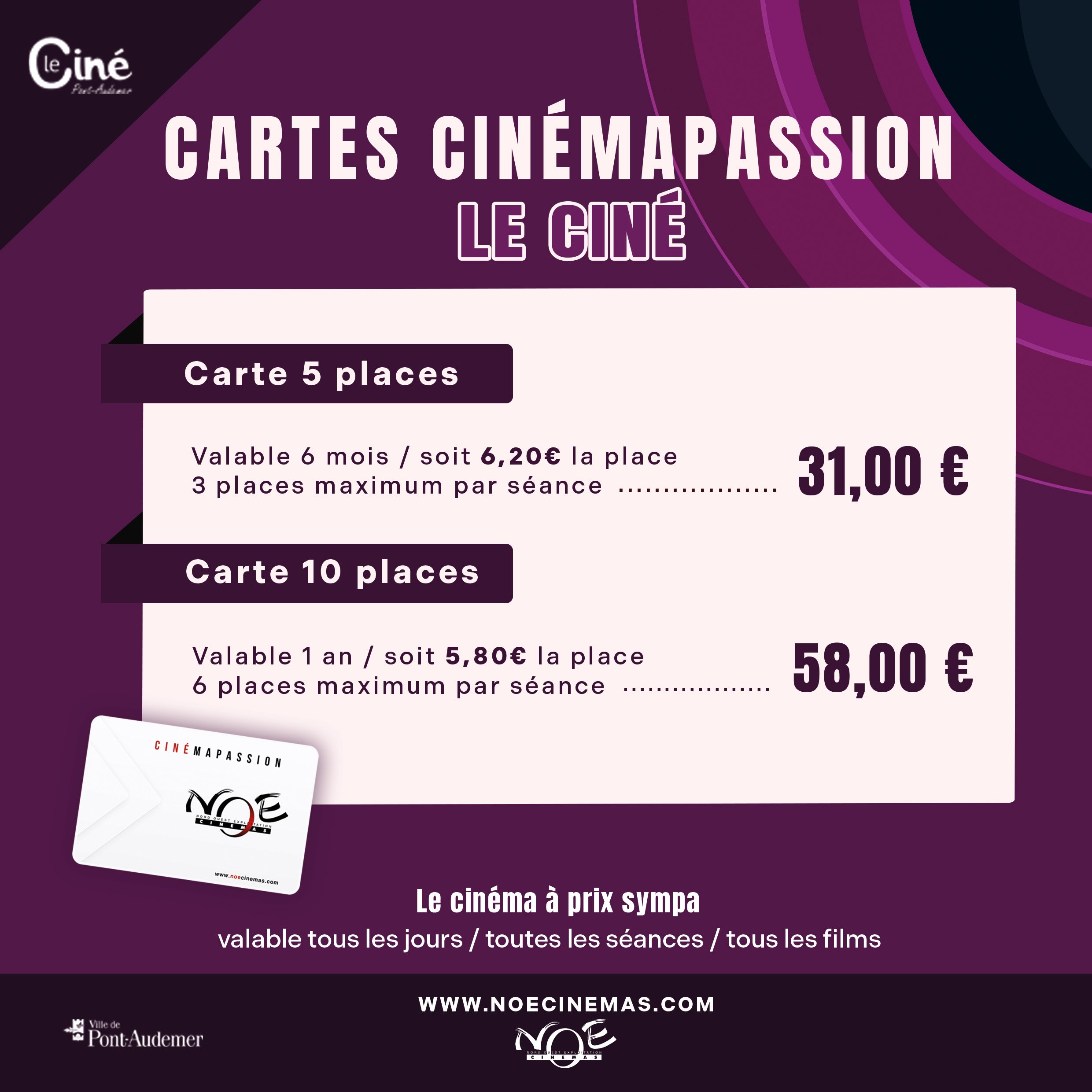 Carte abonnements