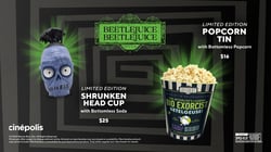 Beetlejuice Merchandise at Cinepolis