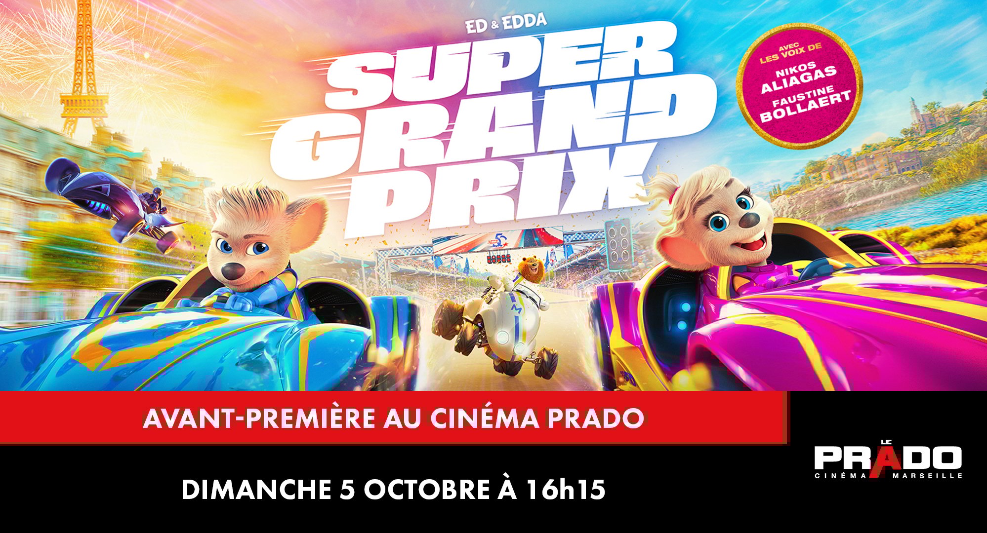Avant-première du film "Super Grand Prix"