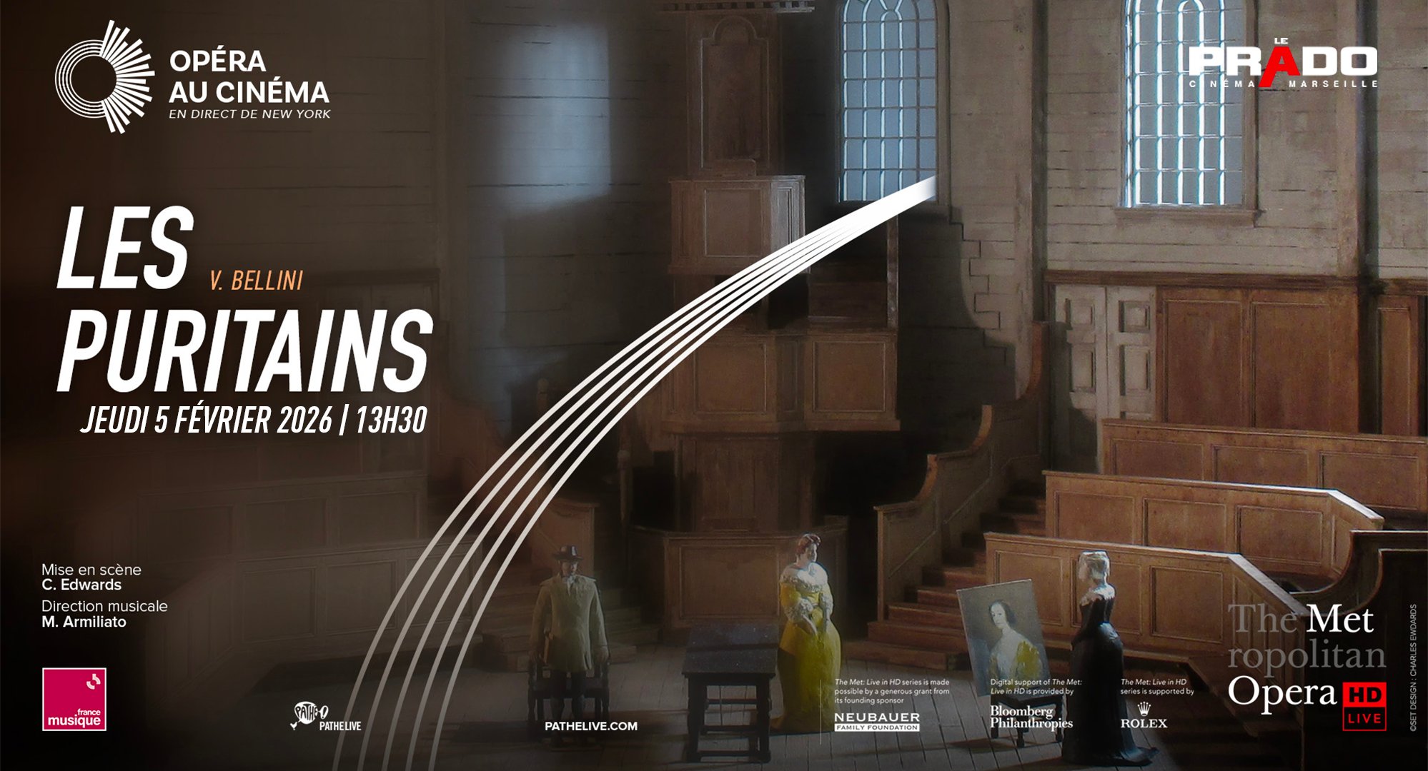 Le Metropolitan Opera de New York : Les Puritains