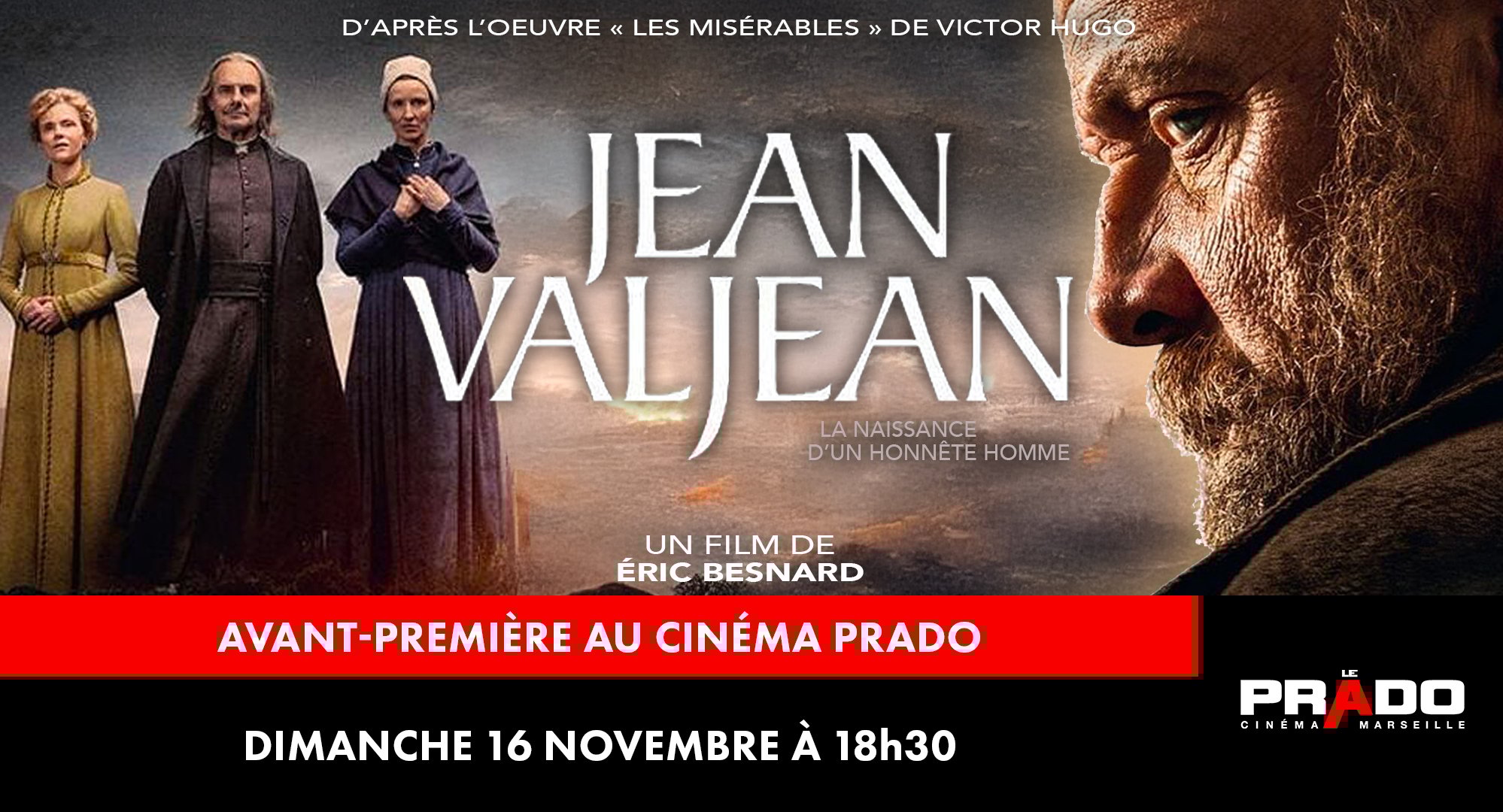 Avant-première du film "Jean Valjean"