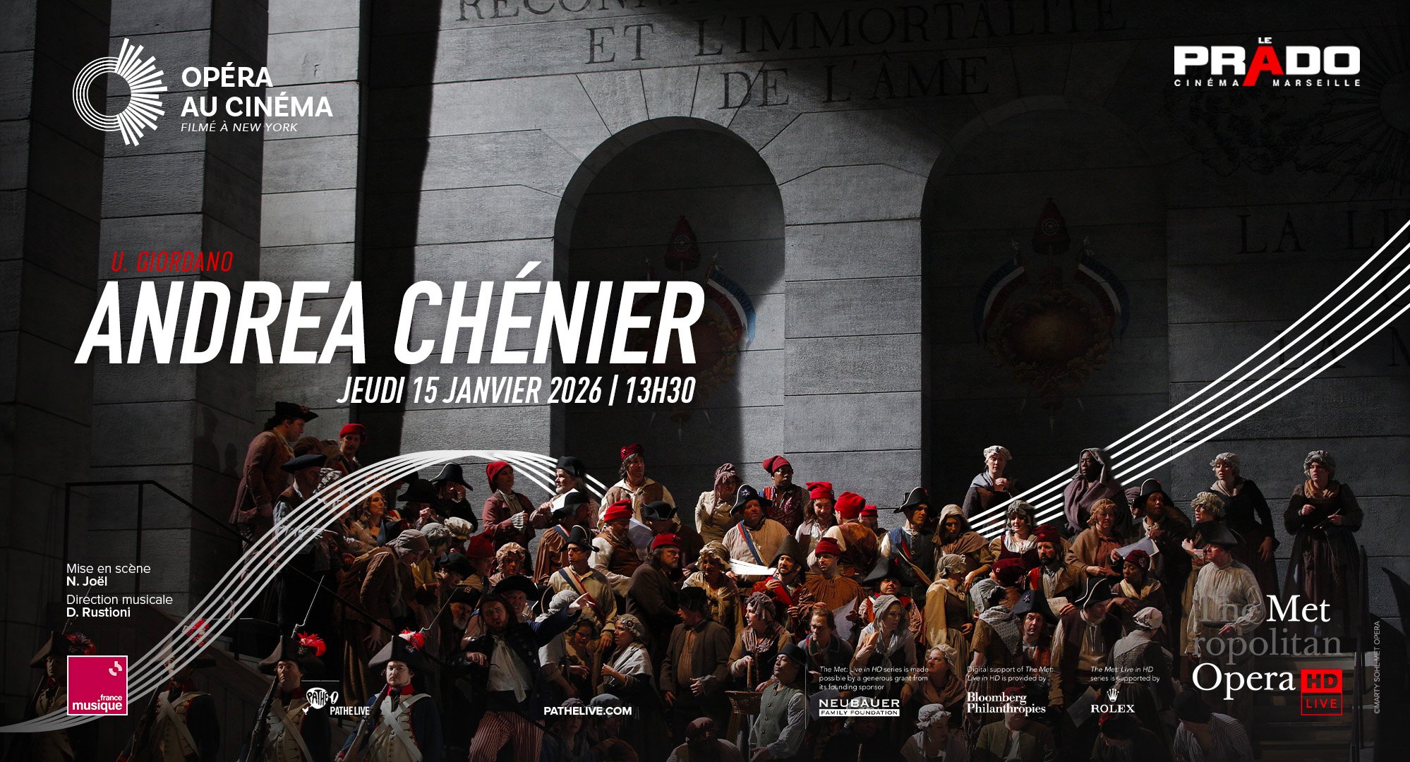 Le Metropolitan Opera de New York : Andréa Chénier