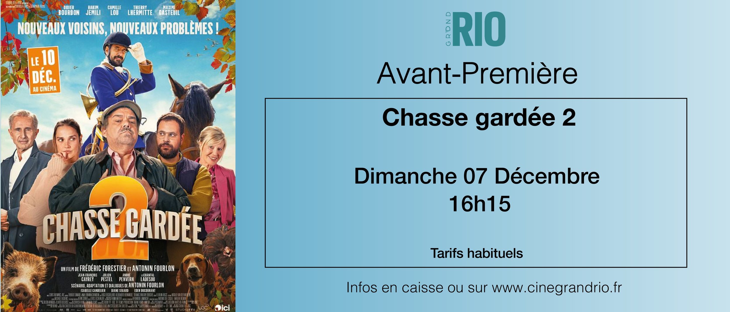 Avant-Première : Chasse Gardée 2