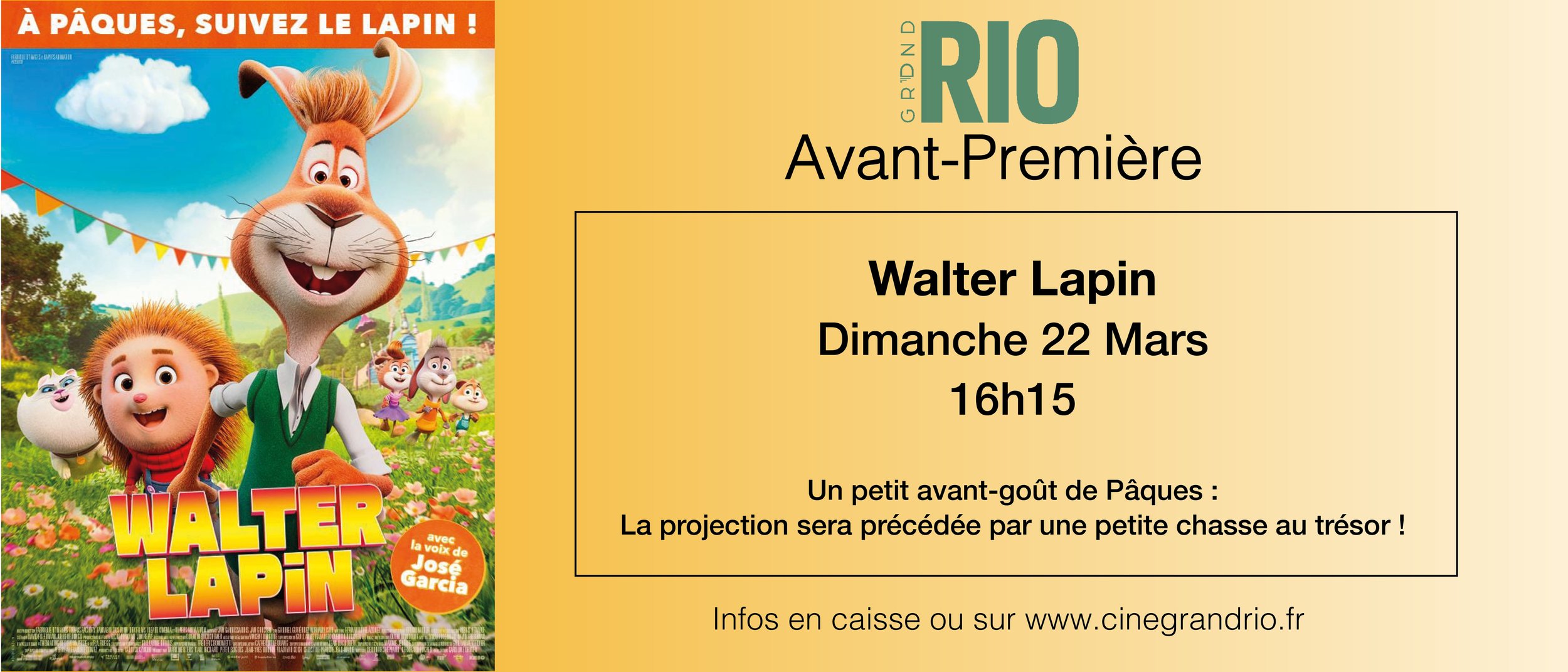 Avant-Première : Walter Lapin